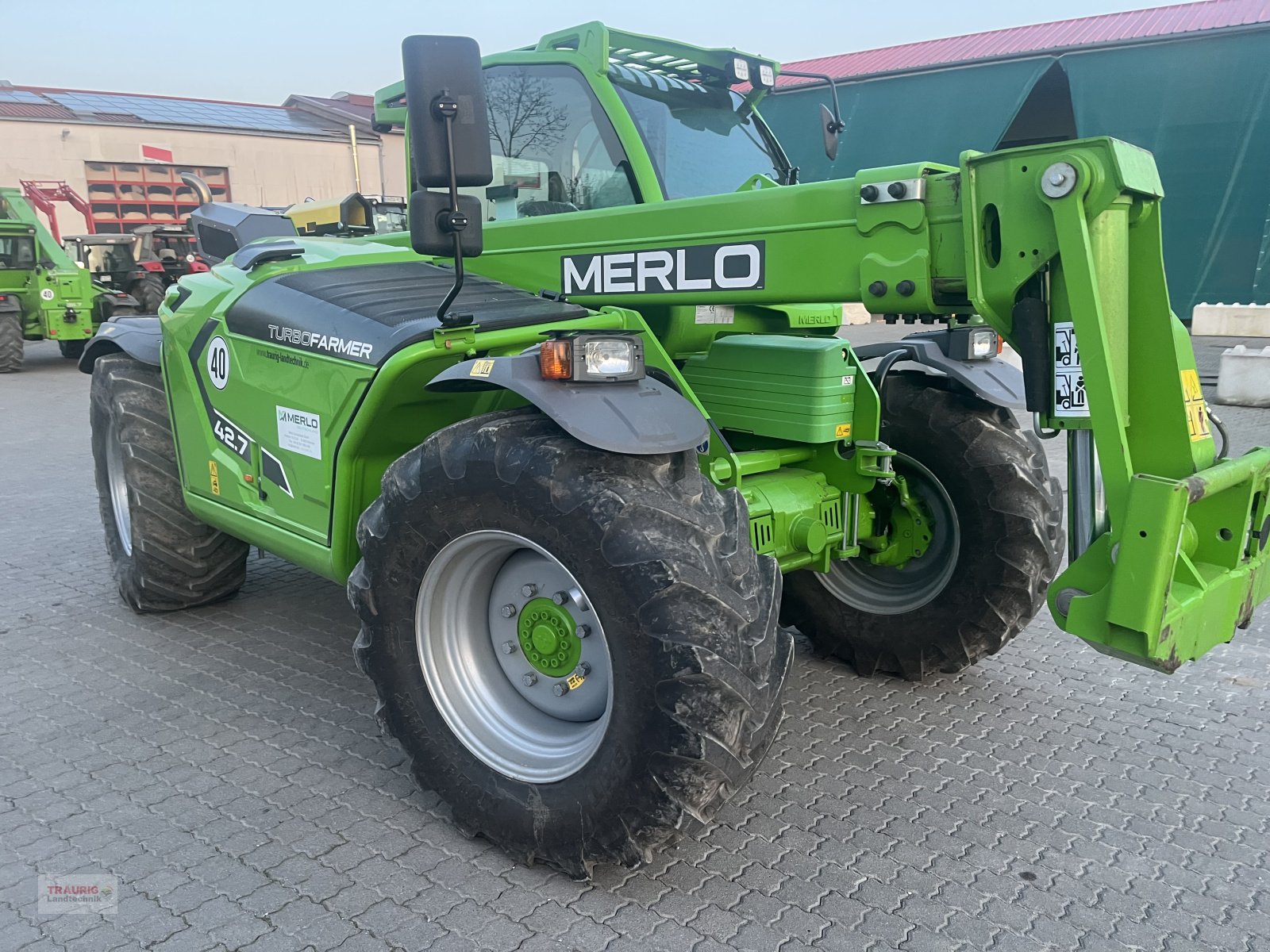 Teleskoplader tip Merlo TF 42.7-116, Gebrauchtmaschine in Mainburg/Wambach (Poză 8)