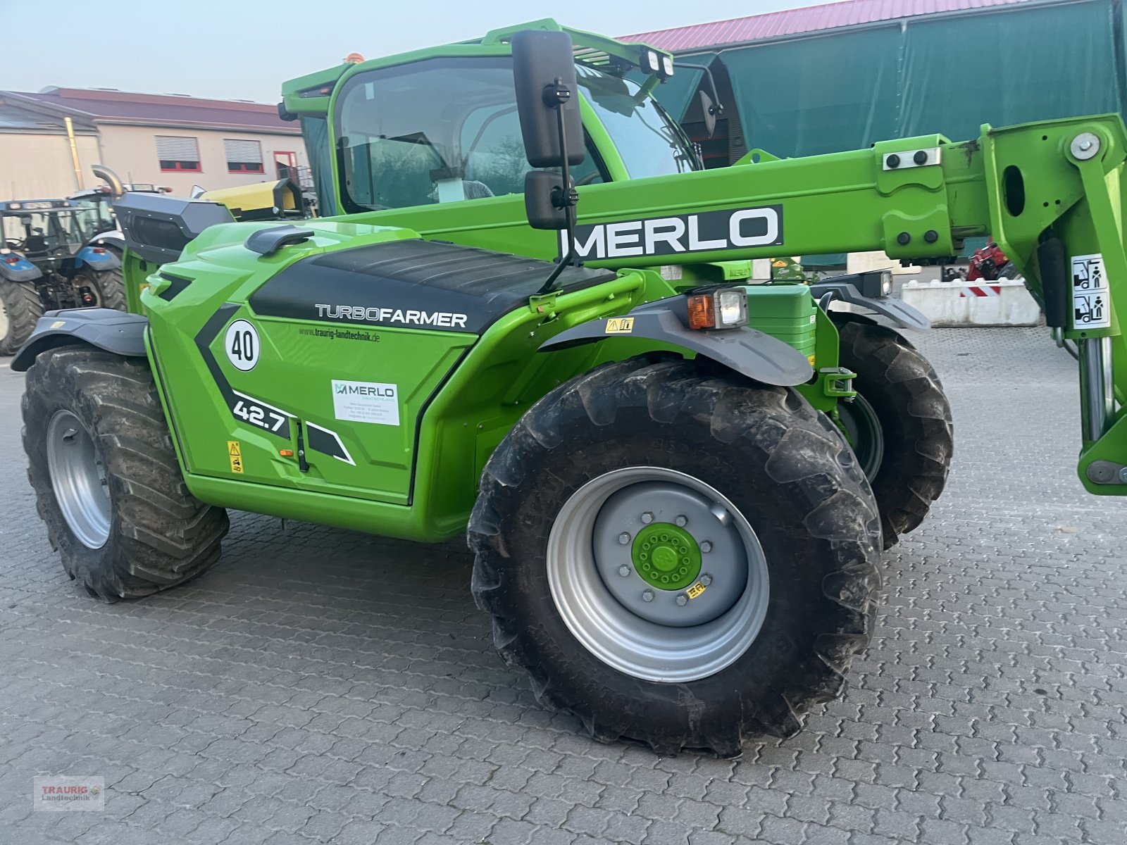 Teleskoplader tip Merlo TF 42.7-116, Gebrauchtmaschine in Mainburg/Wambach (Poză 9)
