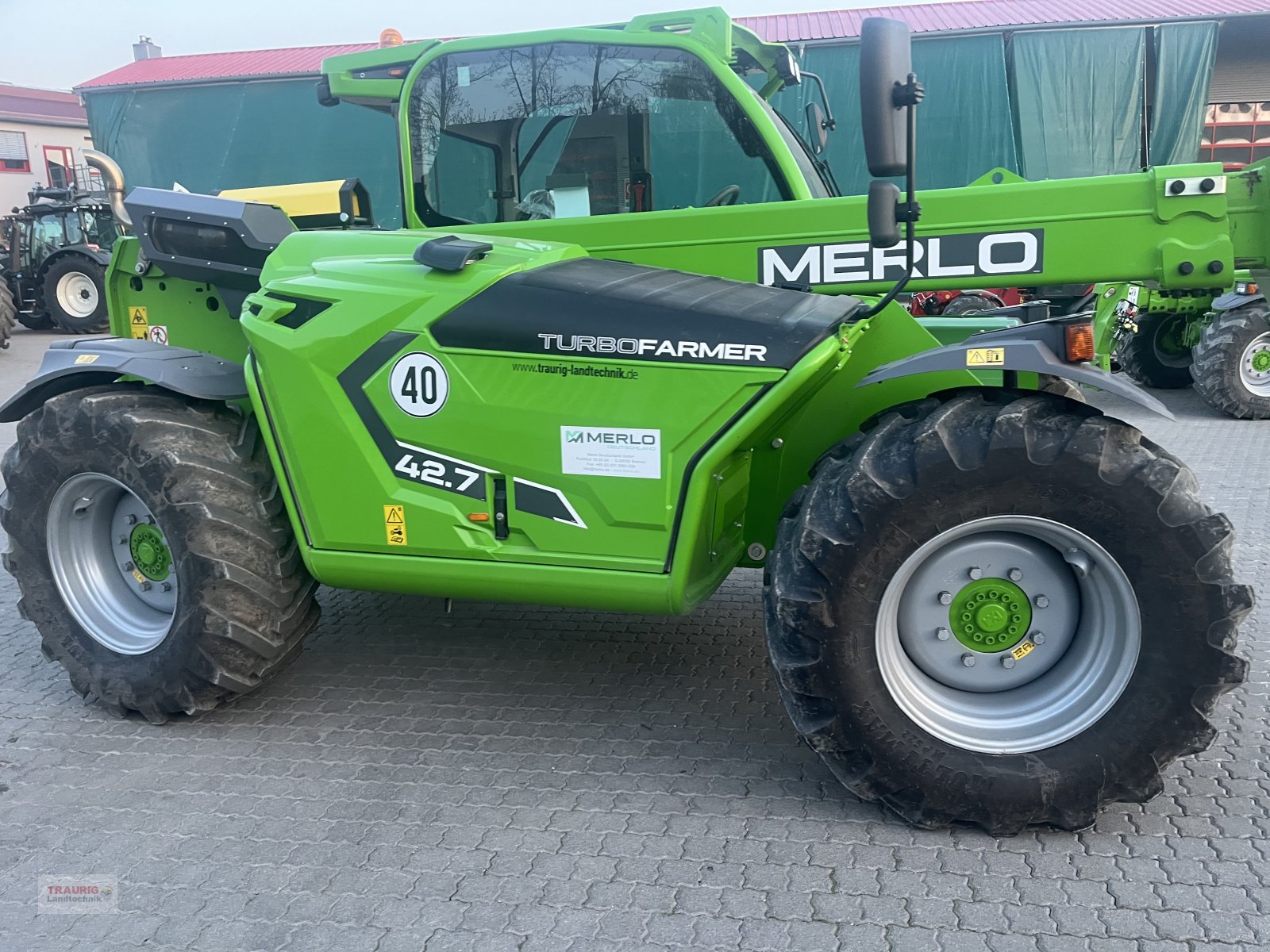 Teleskoplader tip Merlo TF 42.7-116, Gebrauchtmaschine in Mainburg/Wambach (Poză 10)