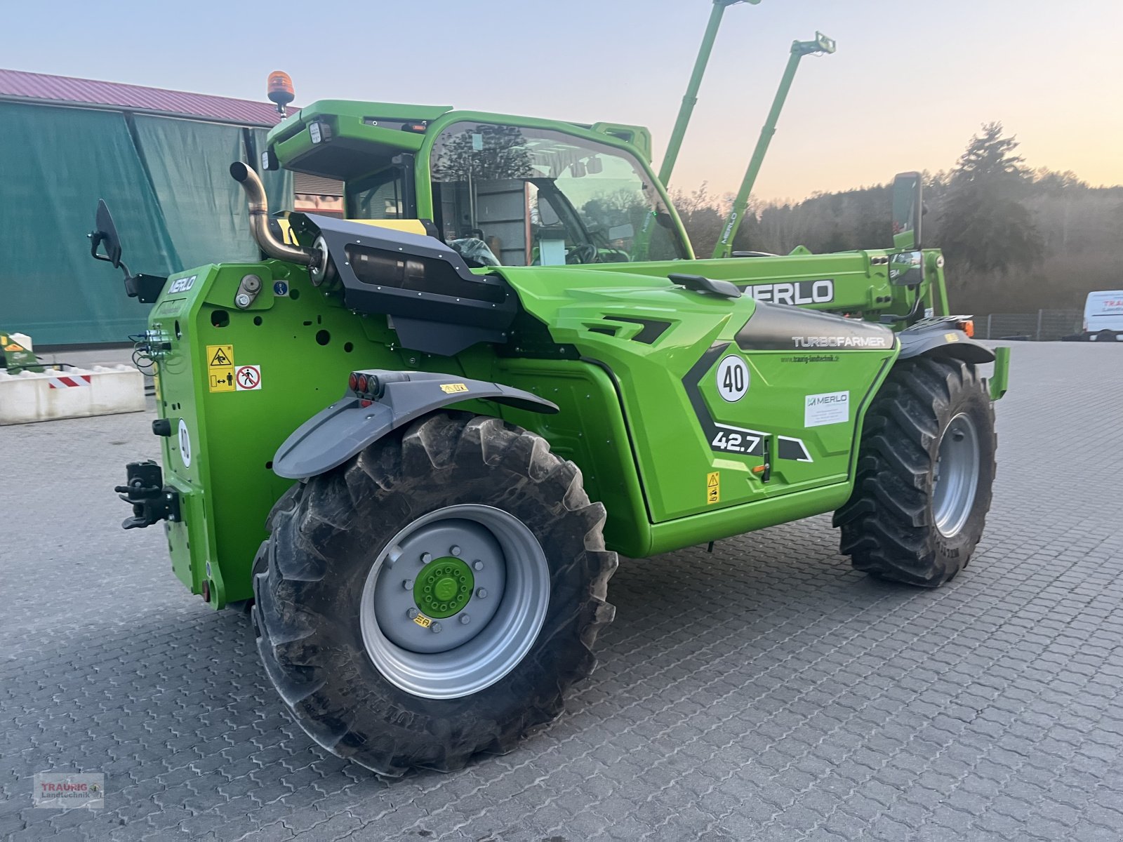 Teleskoplader tip Merlo TF 42.7-116, Gebrauchtmaschine in Mainburg/Wambach (Poză 11)