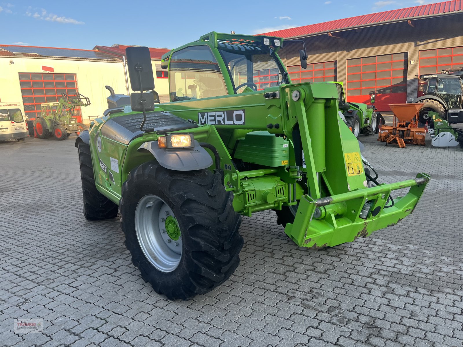 Teleskoplader typu Merlo TF 42.7-116, Gebrauchtmaschine v Mainburg/Wambach (Obrázek 8)