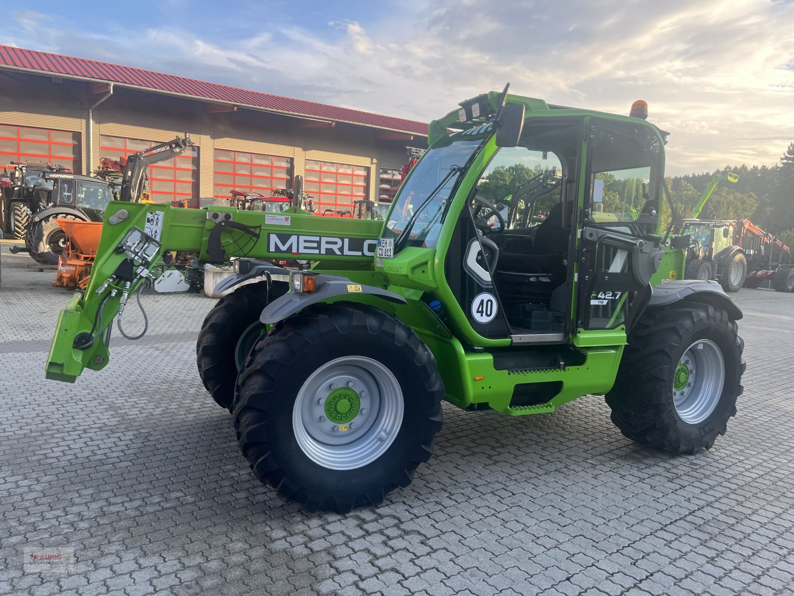 Teleskoplader του τύπου Merlo TF 42.7-116, Gebrauchtmaschine σε Mainburg/Wambach (Φωτογραφία 2)