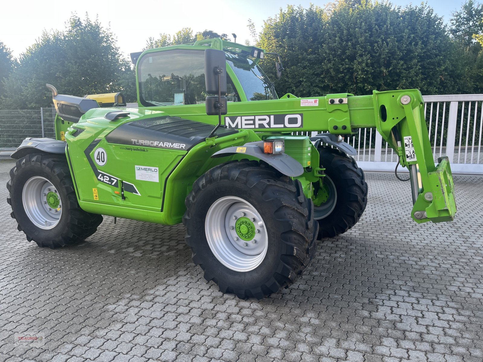 Teleskoplader του τύπου Merlo TF 42.7-116, Gebrauchtmaschine σε Mainburg/Wambach (Φωτογραφία 9)