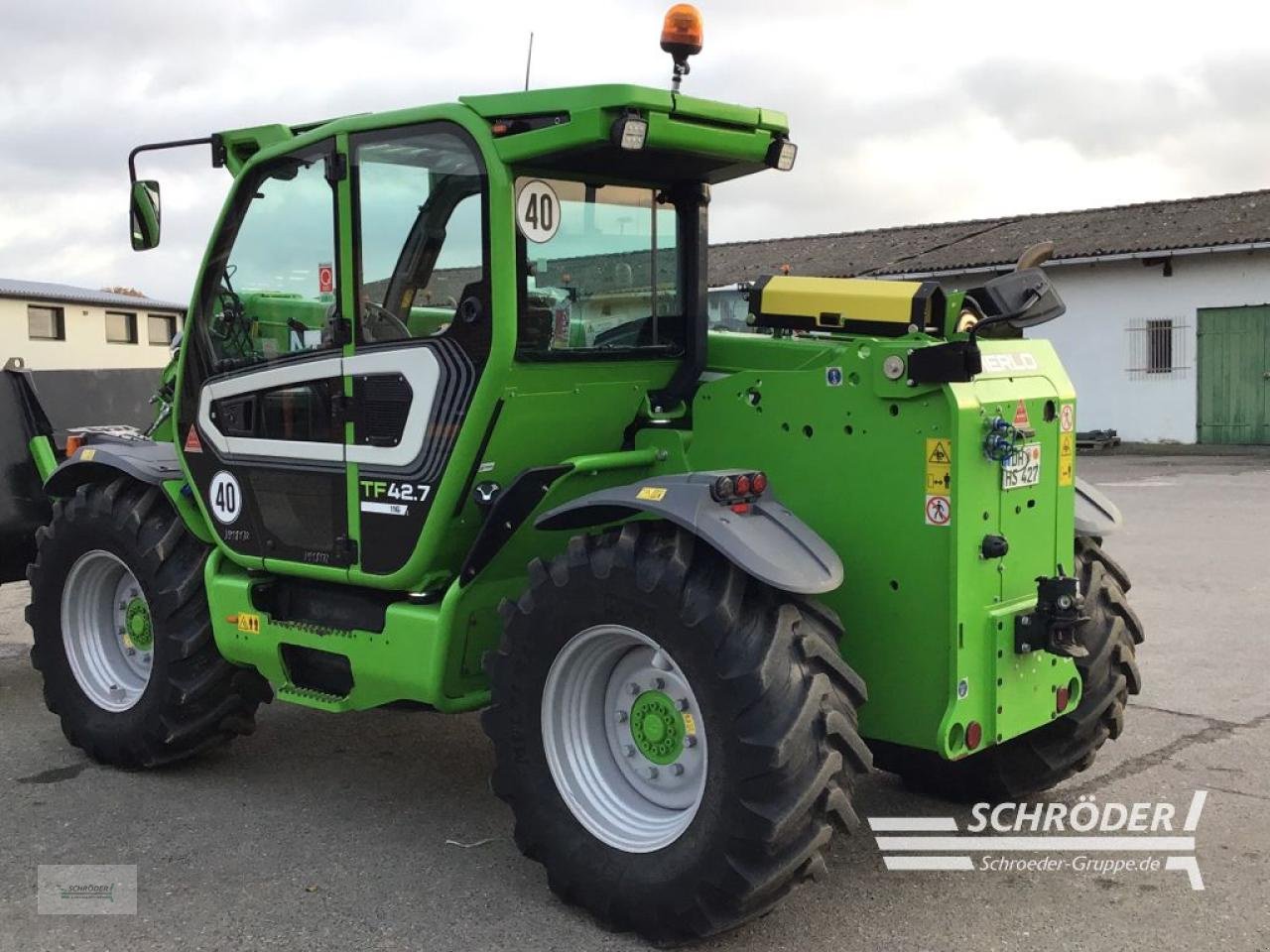 Teleskoplader of the type Merlo TF 42.7 - 116, Gebrauchtmaschine in Penzlin (Picture 5)