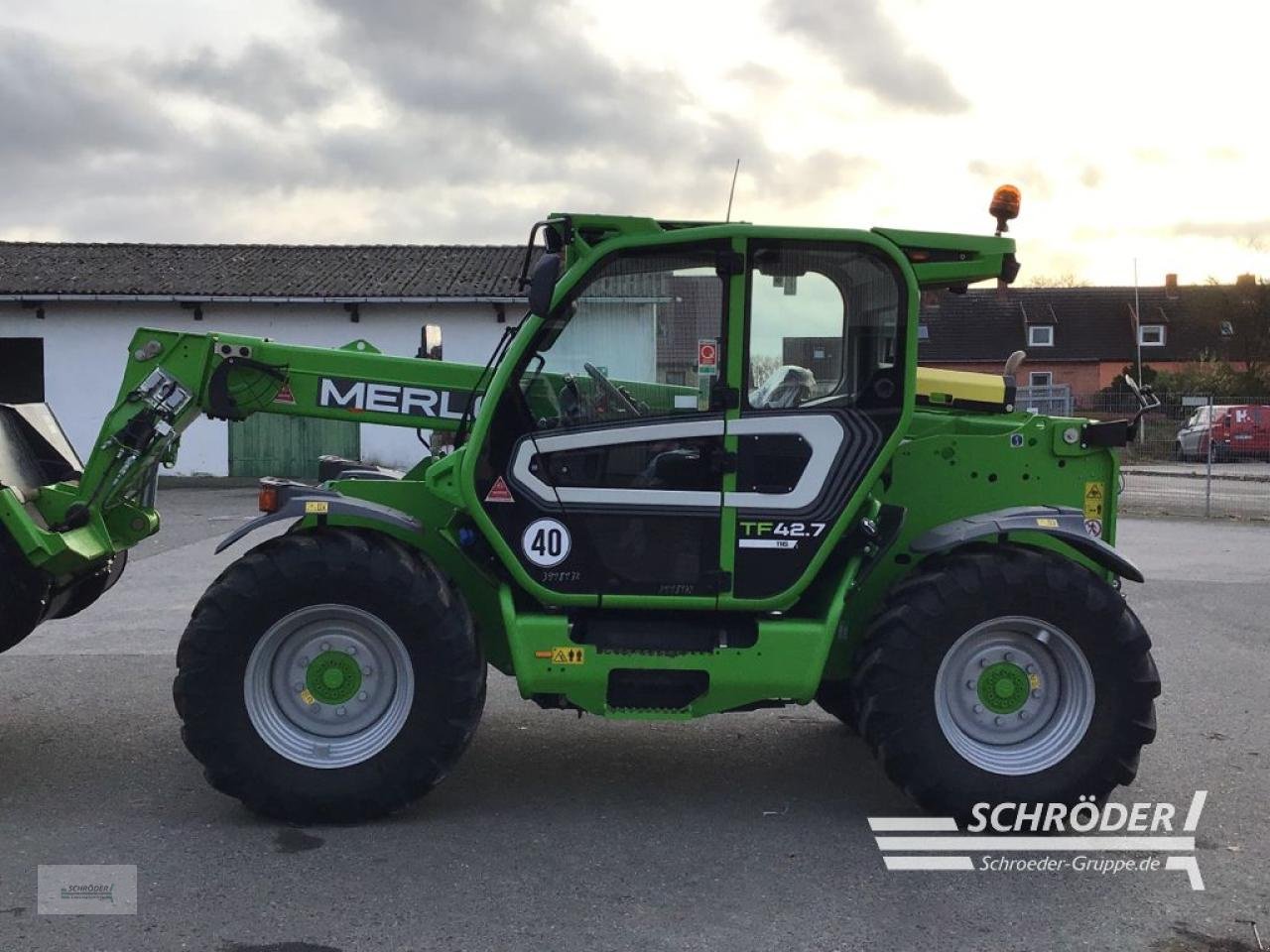 Teleskoplader of the type Merlo TF 42.7 - 116, Gebrauchtmaschine in Penzlin (Picture 7)