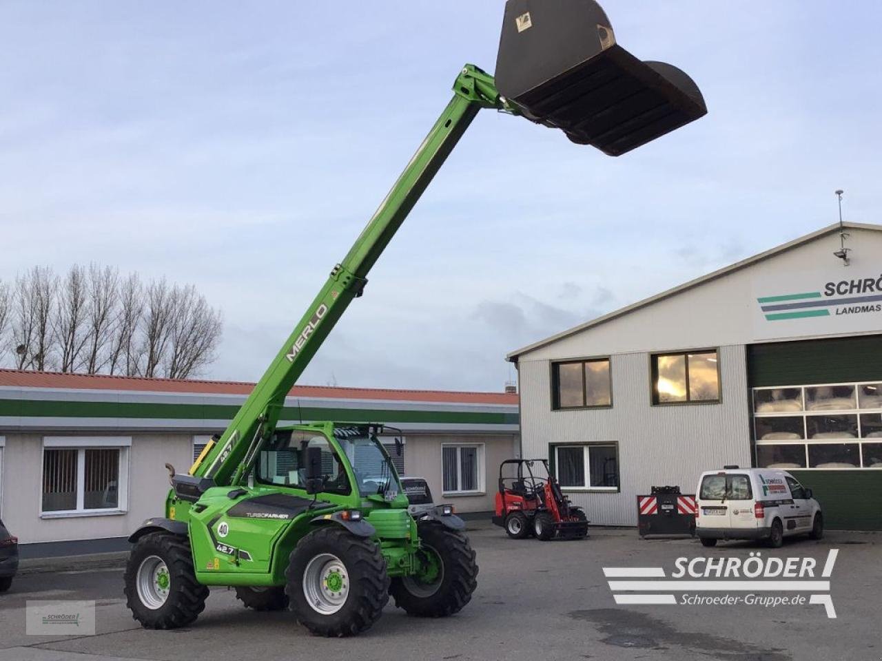 Teleskoplader of the type Merlo TF 42.7 - 116, Gebrauchtmaschine in Penzlin (Picture 11)