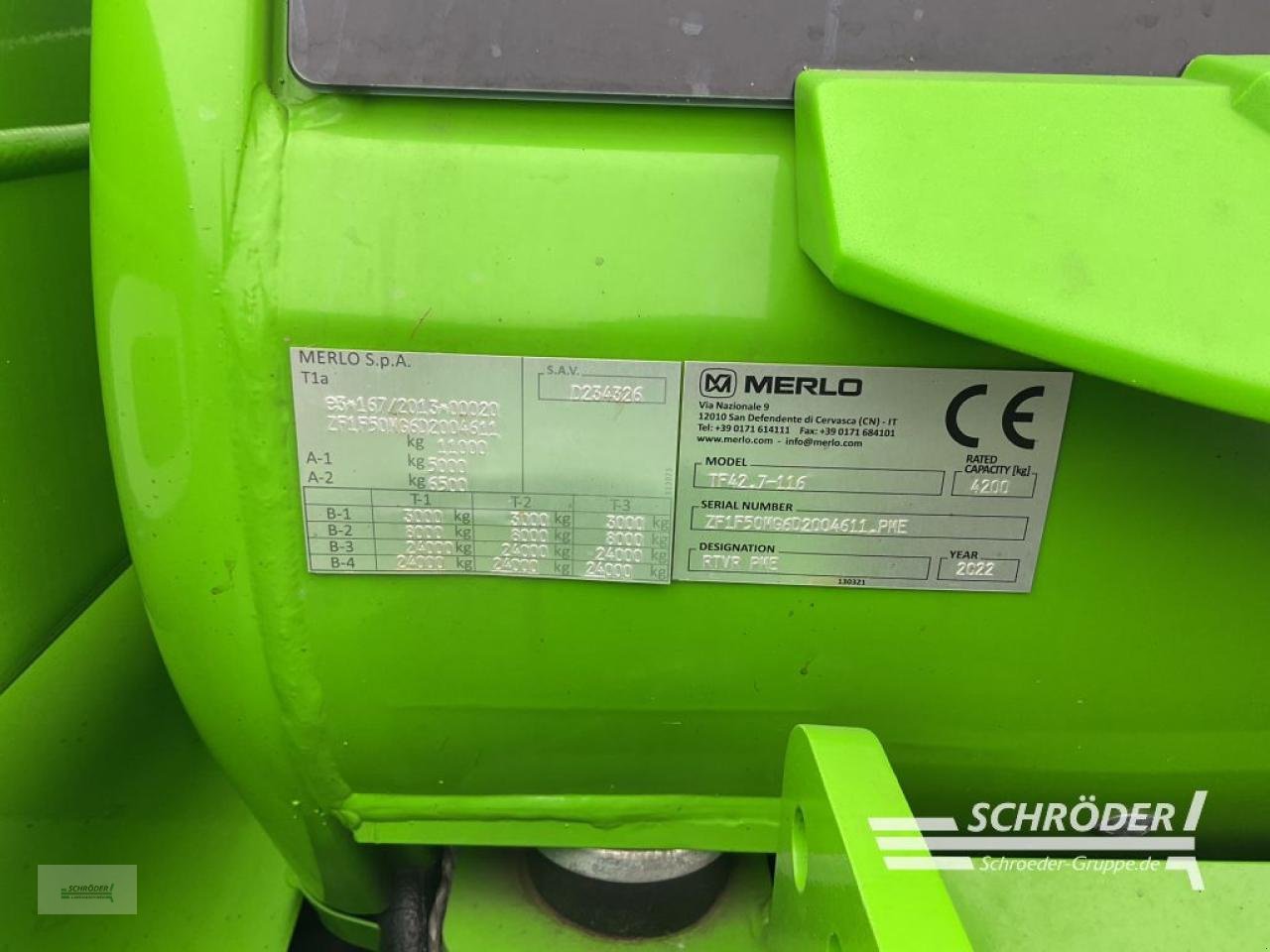 Teleskoplader des Typs Merlo TF 42.7 - 116, Gebrauchtmaschine in Holdorf (Bild 2)