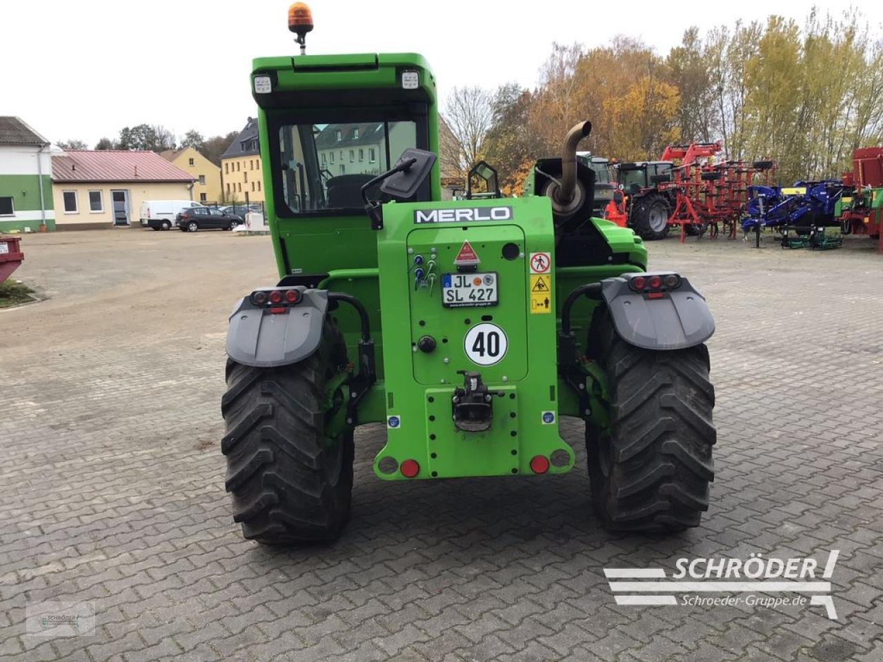 Teleskoplader of the type Merlo TF 42.7 - 136, Gebrauchtmaschine in Jerichow - Kleinmangelsdorf (Picture 12)