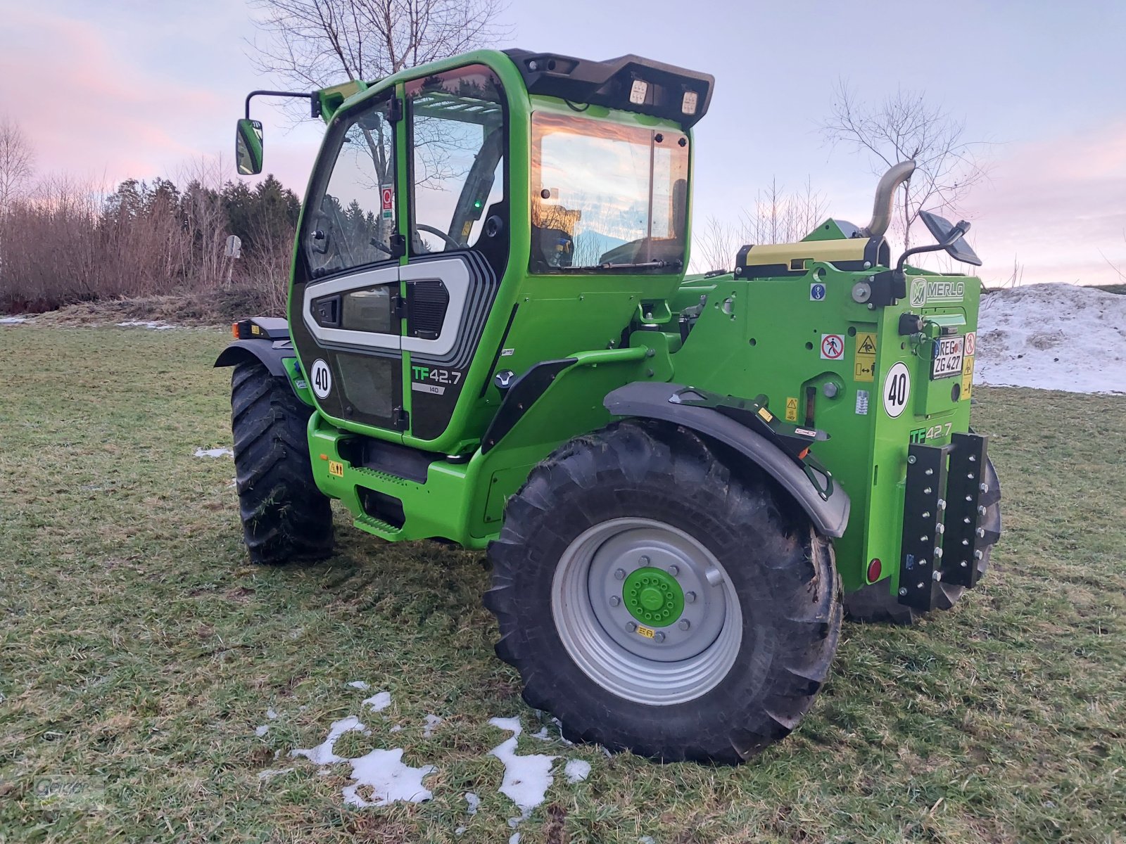 Teleskoplader tip Merlo TF 42.7 - 140, Gebrauchtmaschine in Drachselsried (Poză 13)