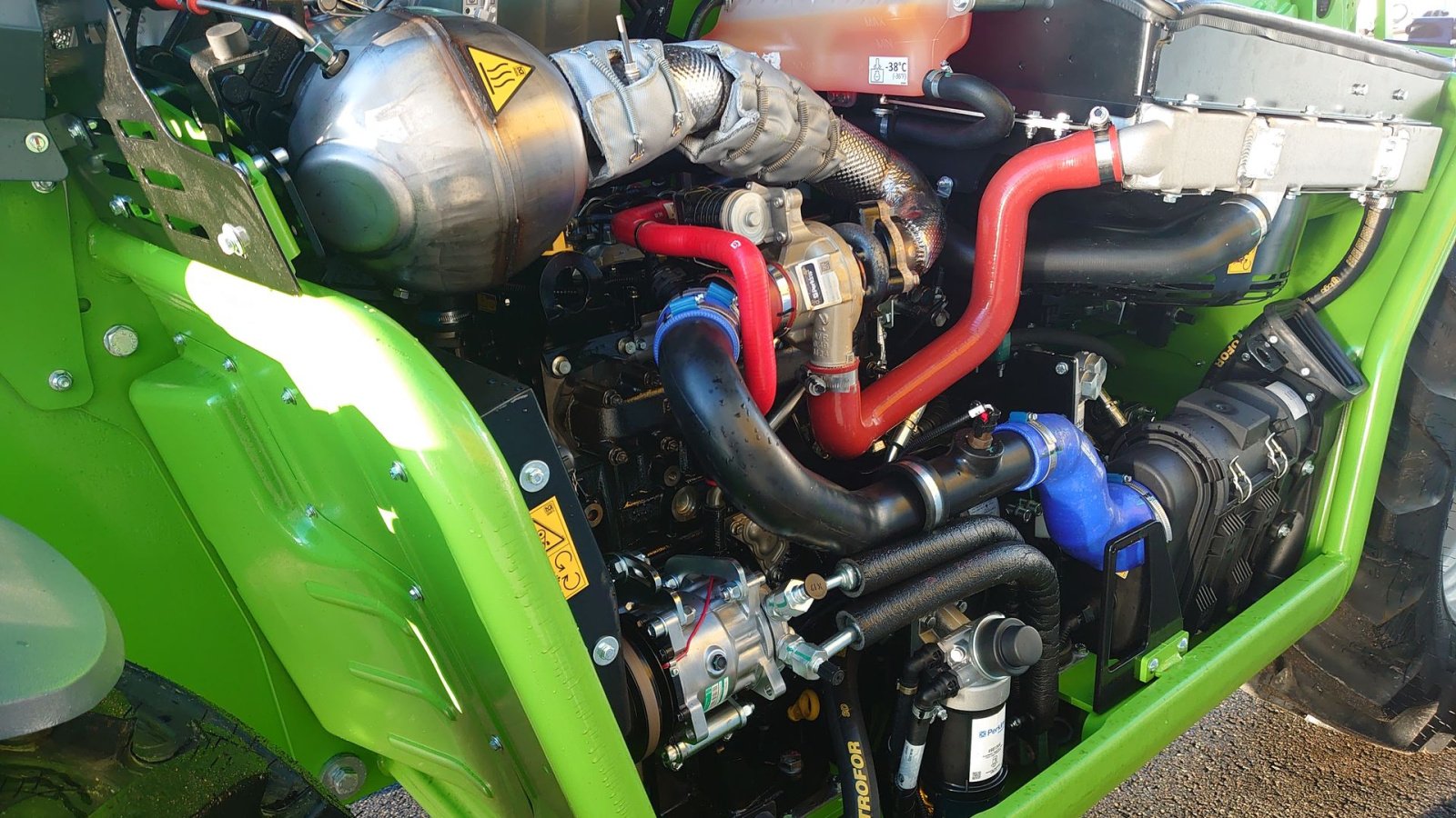 Teleskoplader tip Merlo TF 42.7 CS, Gebrauchtmaschine in Nørresundby (Poză 8)