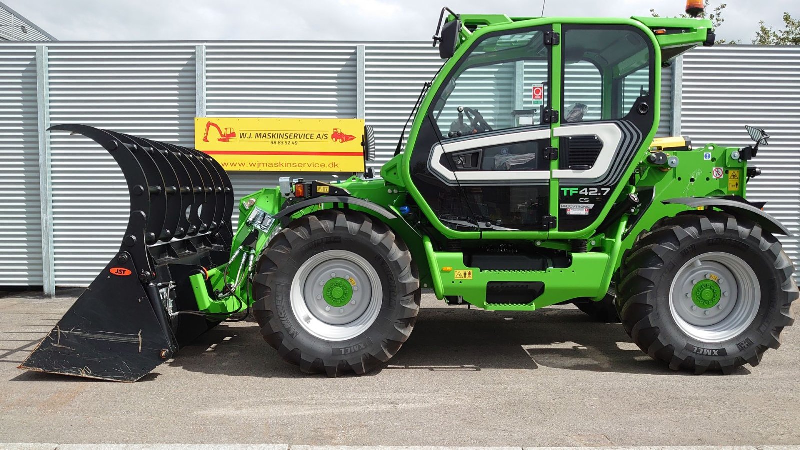 Teleskoplader tip Merlo TF 42.7 CS, Gebrauchtmaschine in Nørresundby (Poză 9)