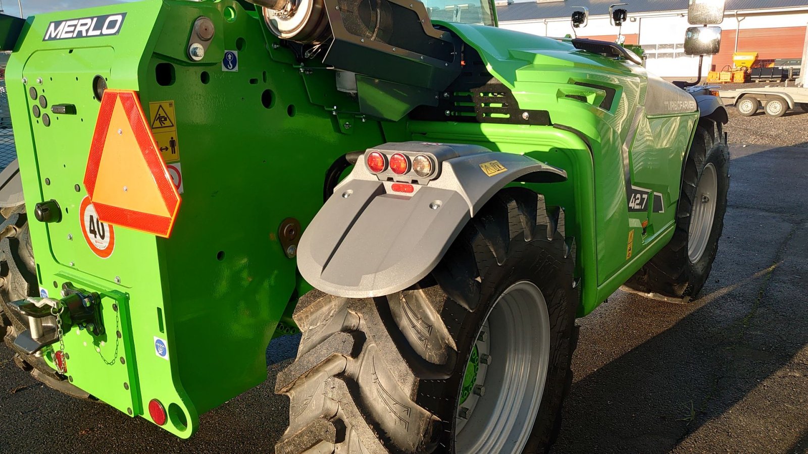 Teleskoplader tip Merlo TF 42.7 CS, Gebrauchtmaschine in Nørresundby (Poză 5)