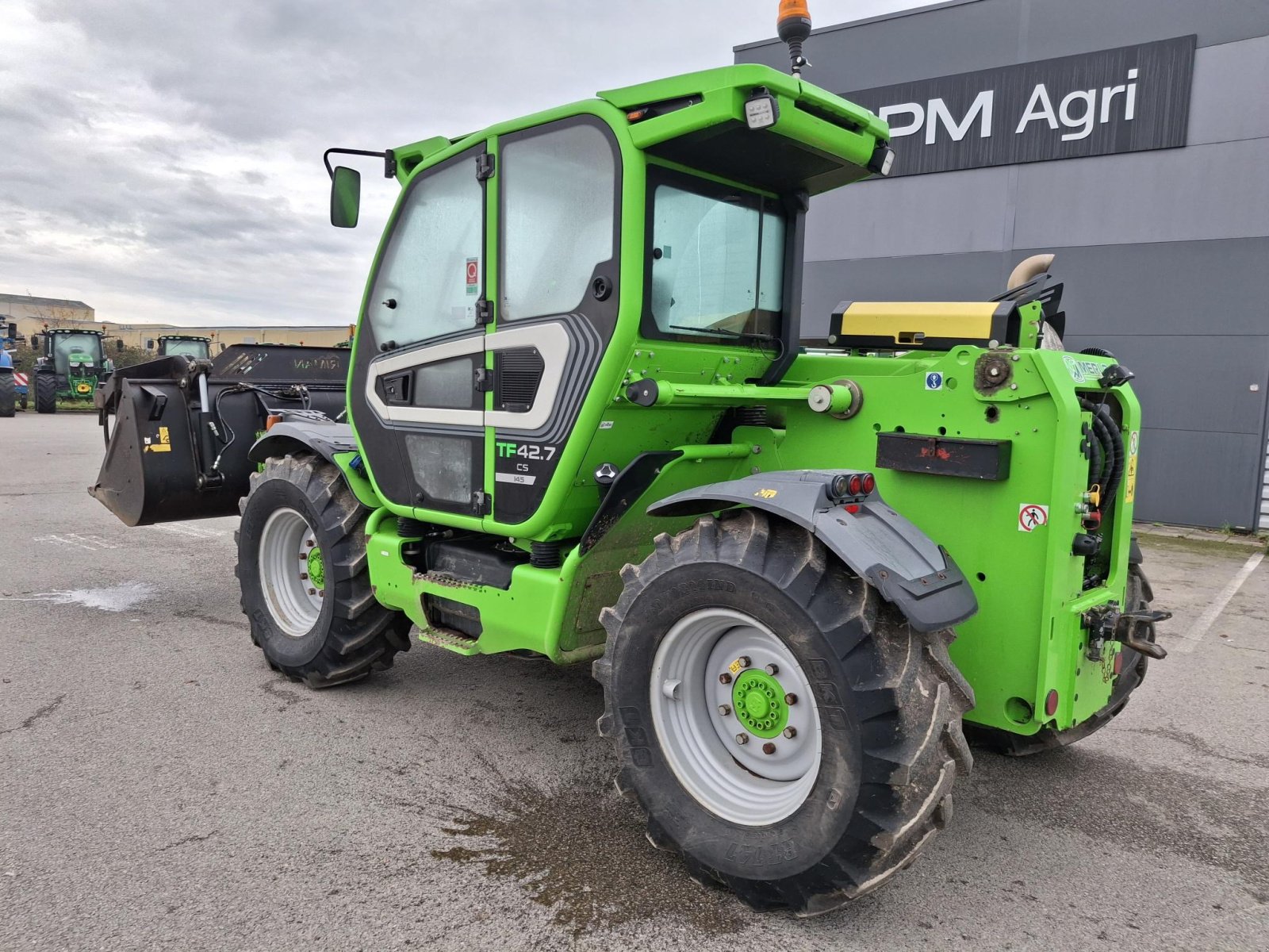 Teleskoplader del tipo Merlo TF 42.7 CVT, Gebrauchtmaschine en Les Touches (Imagen 5)