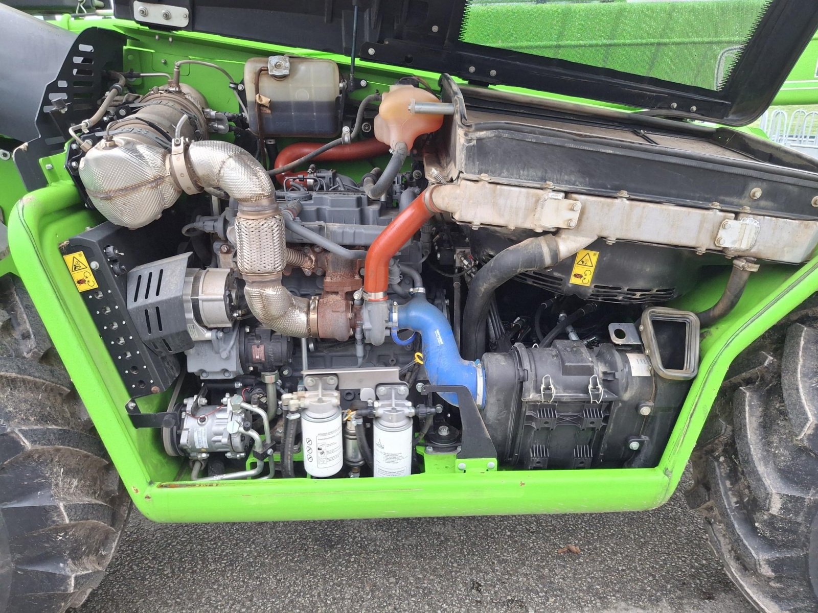 Teleskoplader del tipo Merlo TF 42.7 CVT, Gebrauchtmaschine en Les Touches (Imagen 11)