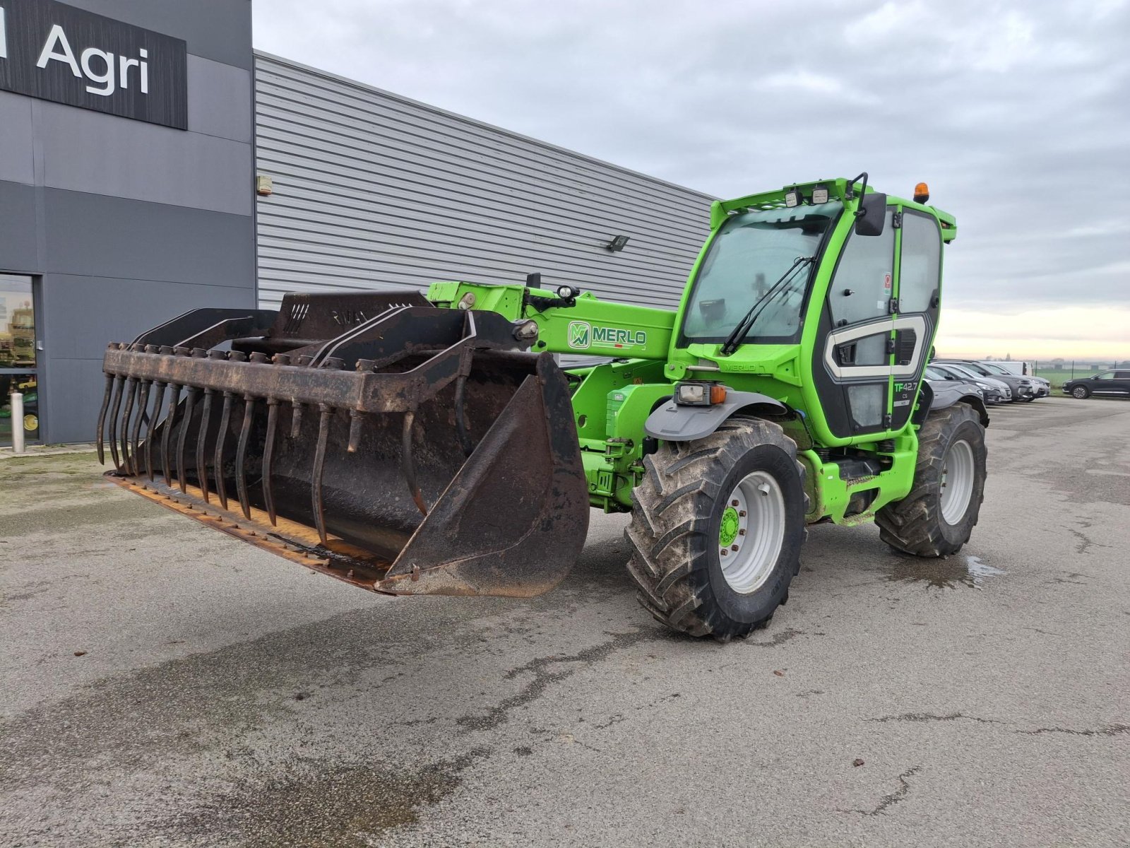 Teleskoplader del tipo Merlo TF 42.7 CVT, Gebrauchtmaschine en Les Touches (Imagen 2)