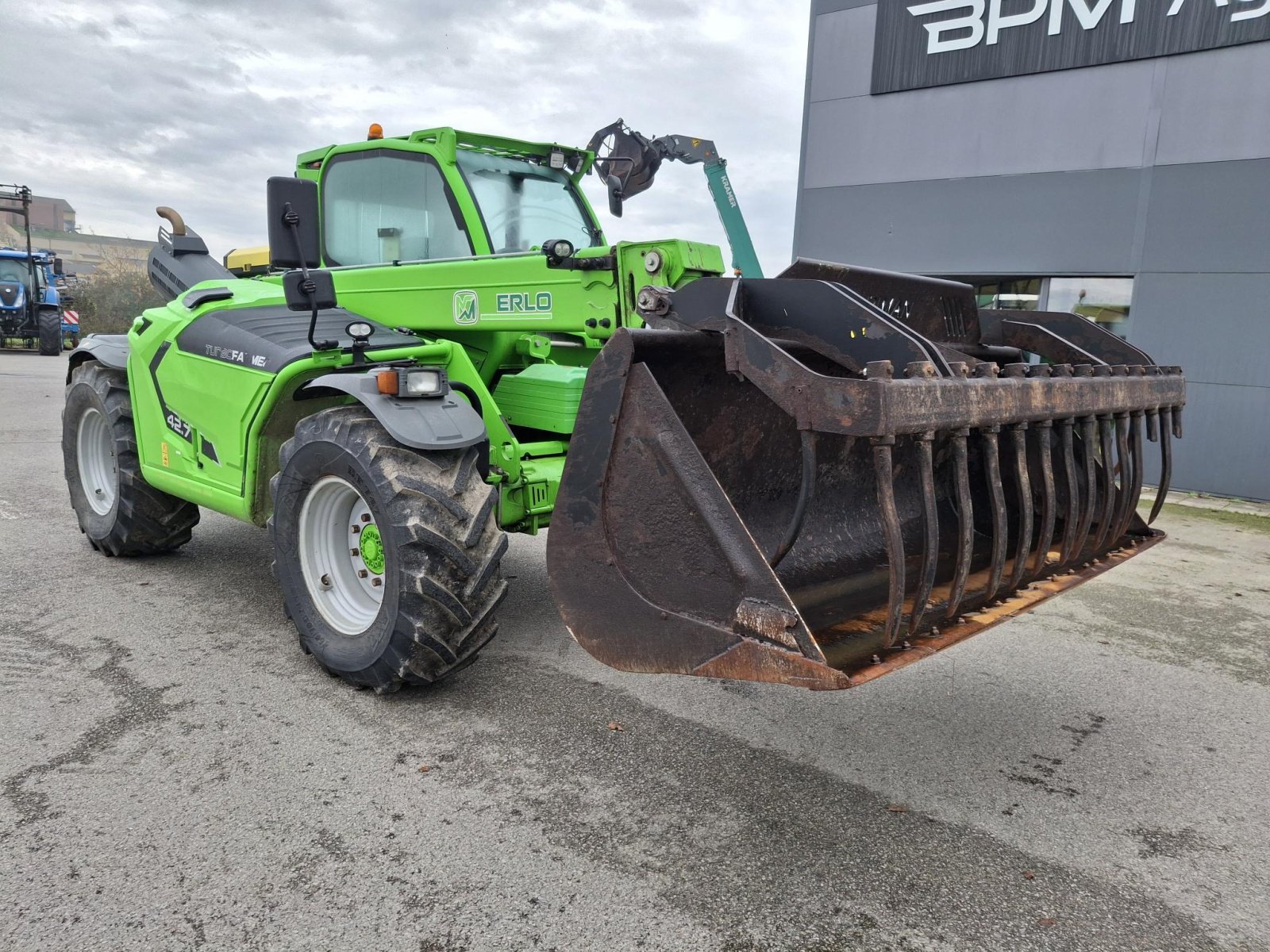 Teleskoplader del tipo Merlo TF 42.7 CVT, Gebrauchtmaschine en Les Touches (Imagen 3)