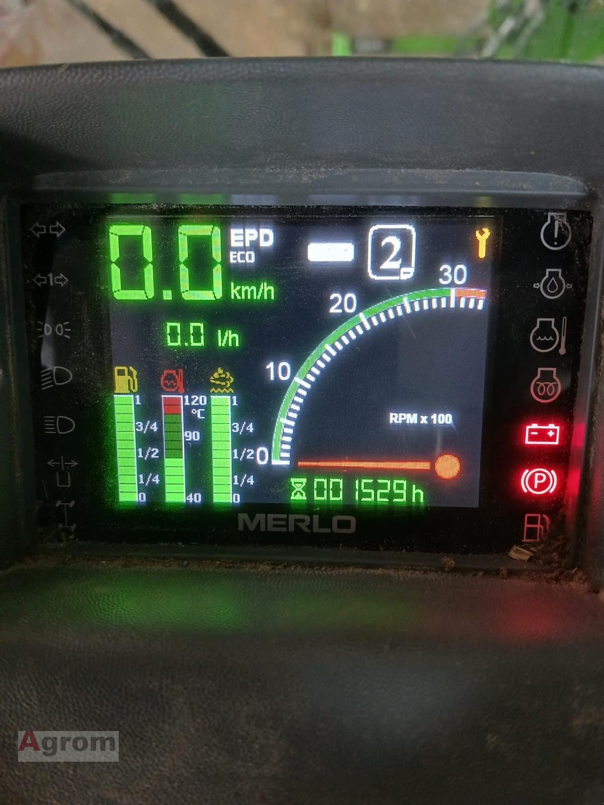 Teleskoplader typu Merlo TF 42.7, Gebrauchtmaschine v Riedhausen (Obrázok 8)