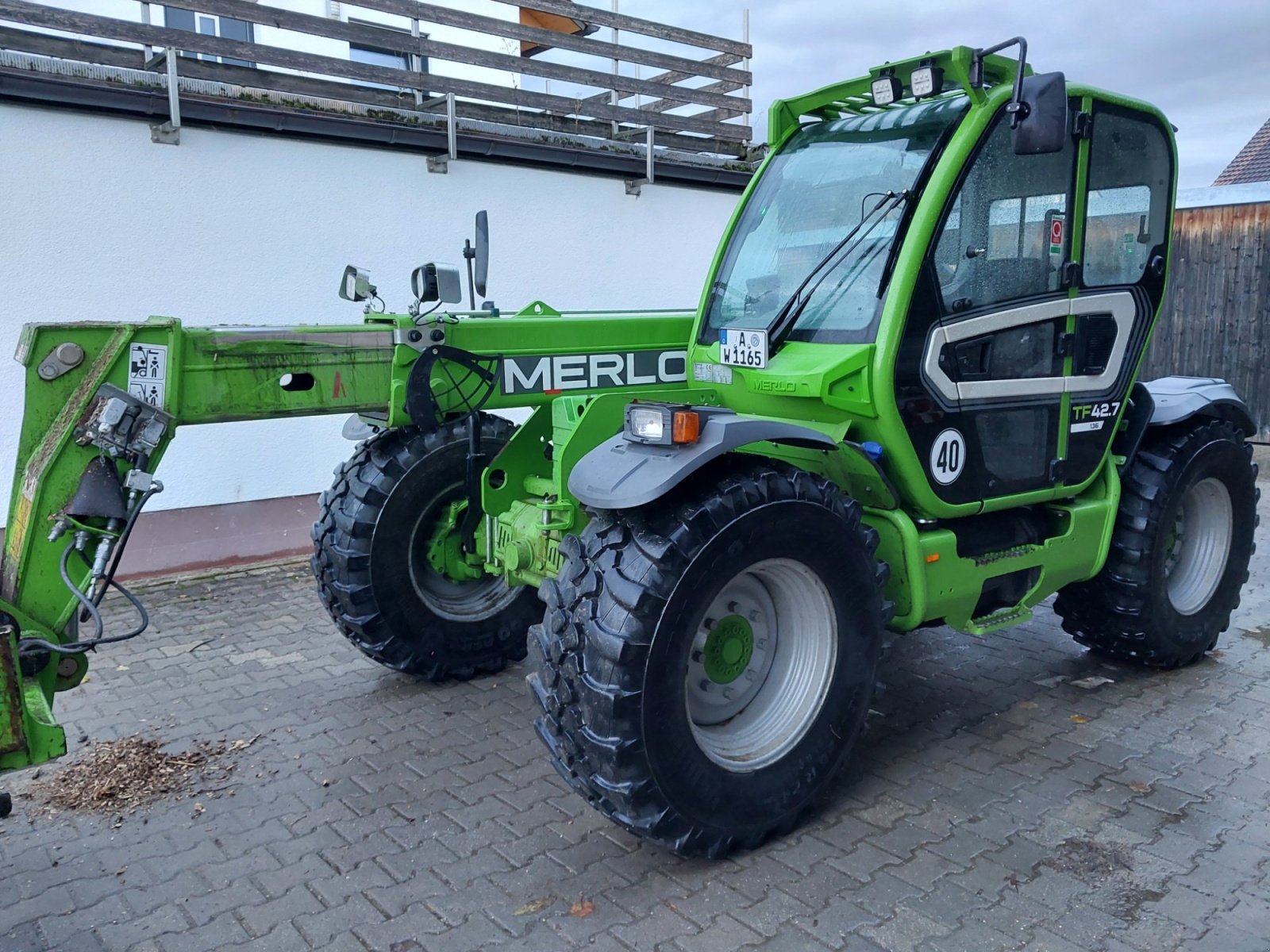 Teleskoplader a típus Merlo TF 42.7, Gebrauchtmaschine ekkor: Stadtbergen (Kép 2)