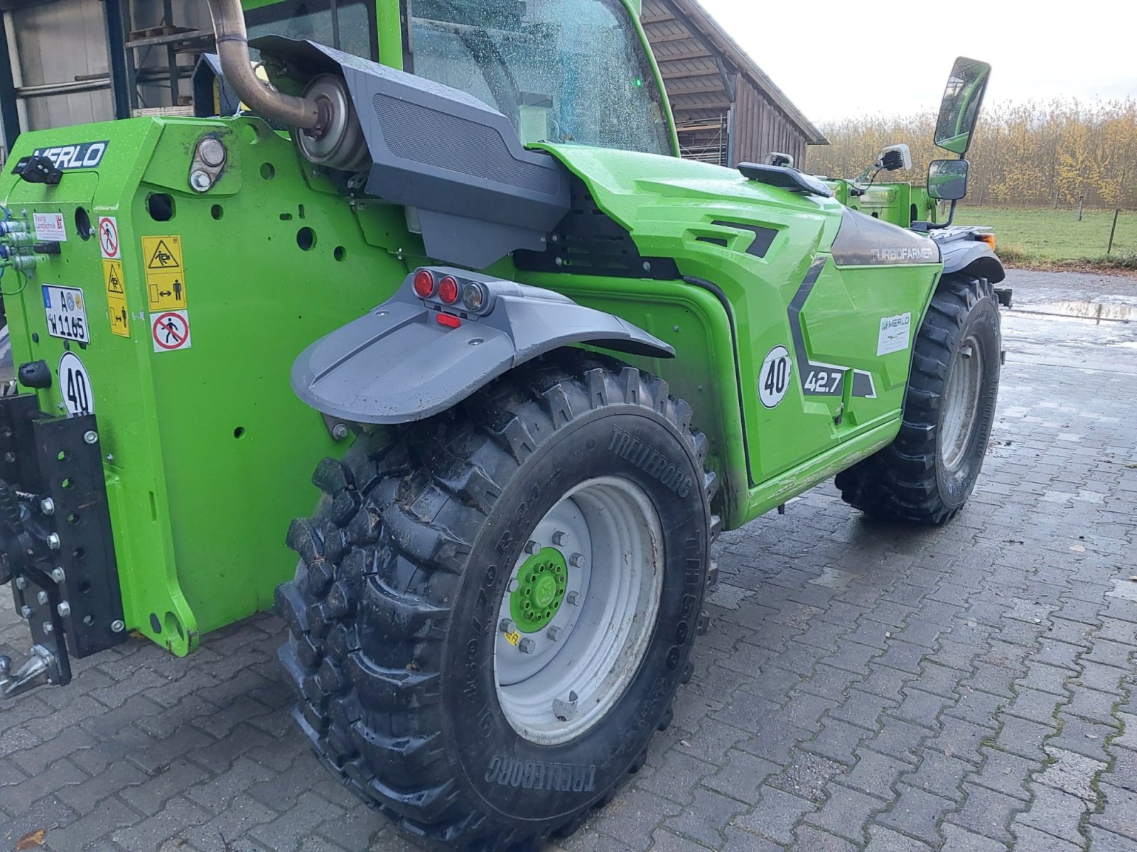 Teleskoplader a típus Merlo TF 42.7, Gebrauchtmaschine ekkor: Stadtbergen (Kép 7)