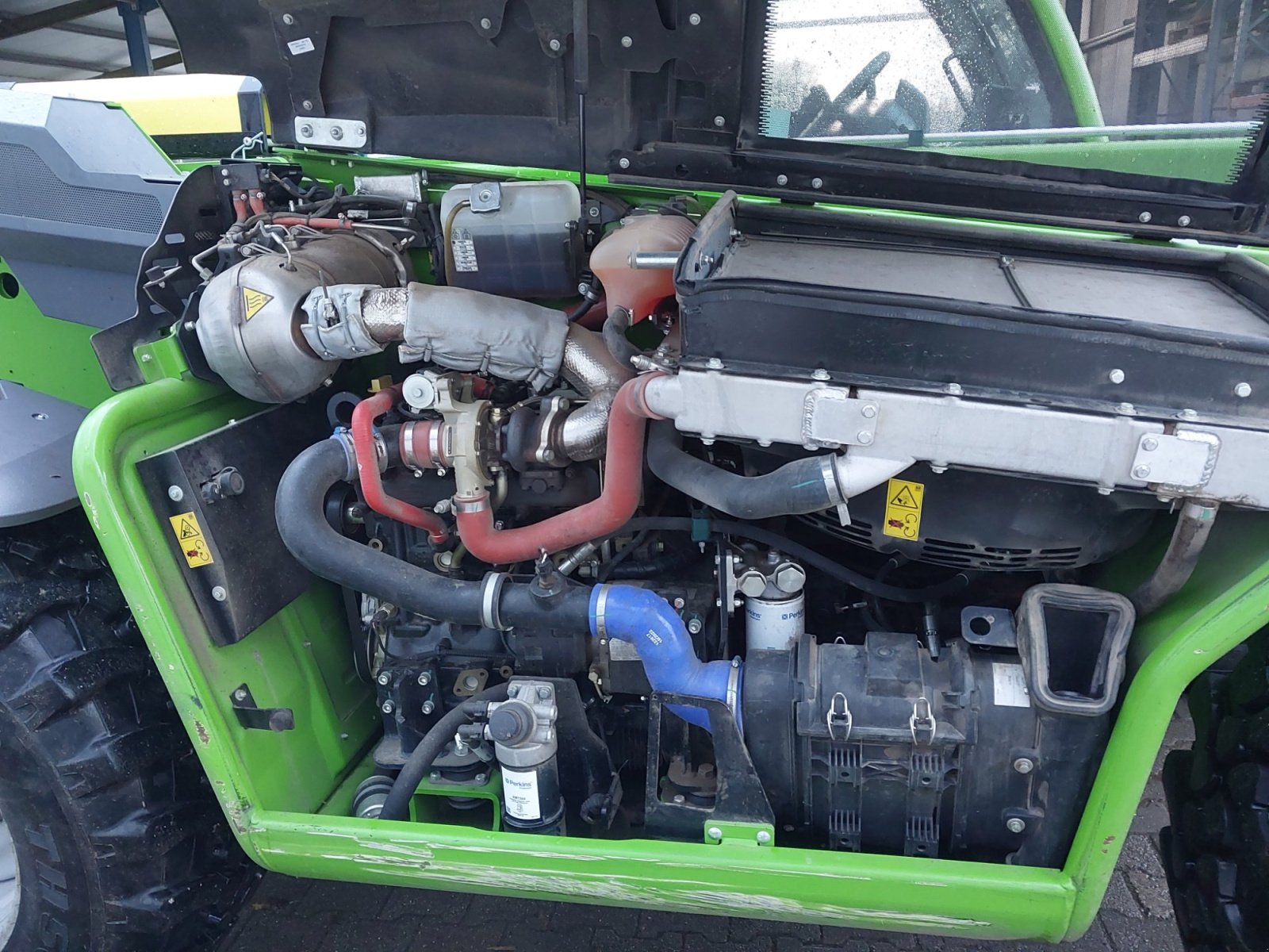 Teleskoplader a típus Merlo TF 42.7, Gebrauchtmaschine ekkor: Stadtbergen (Kép 9)