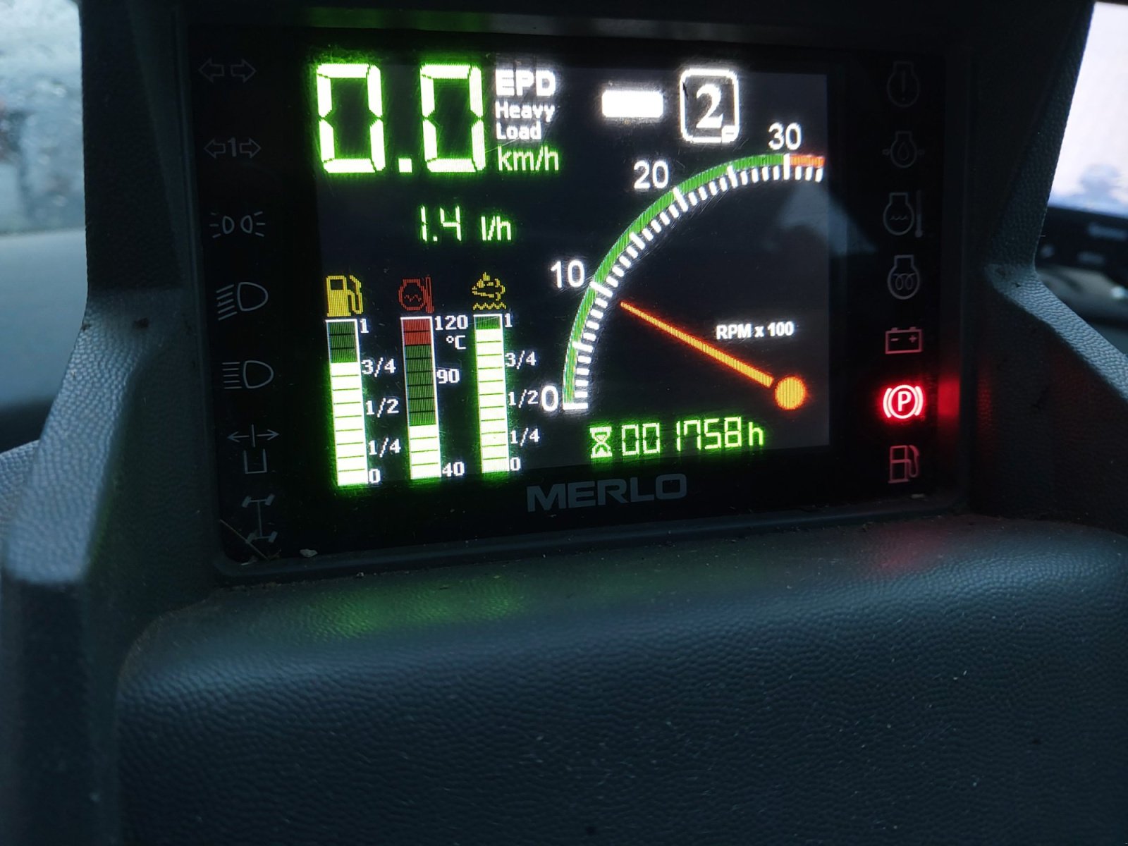 Teleskoplader a típus Merlo TF 42.7, Gebrauchtmaschine ekkor: Stadtbergen (Kép 14)