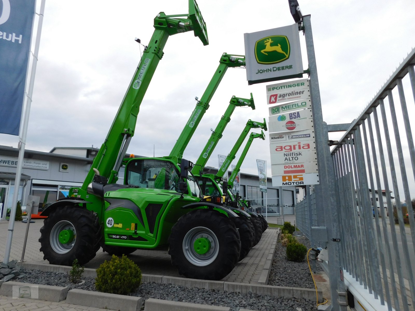 Teleskoplader του τύπου Merlo TF 50.8 T-170-HF, Neumaschine σε Gross-Bieberau (Φωτογραφία 6)