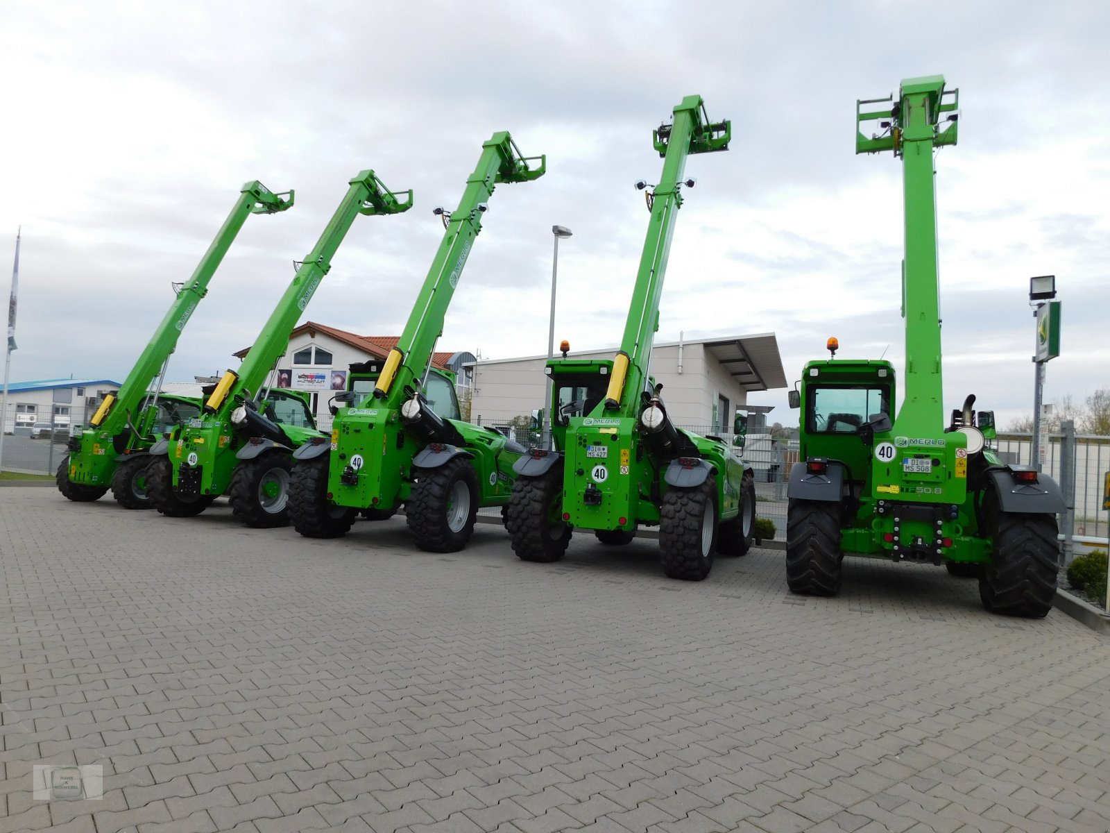Teleskoplader του τύπου Merlo TF 50.8 T-170-HF, Neumaschine σε Gross-Bieberau (Φωτογραφία 7)