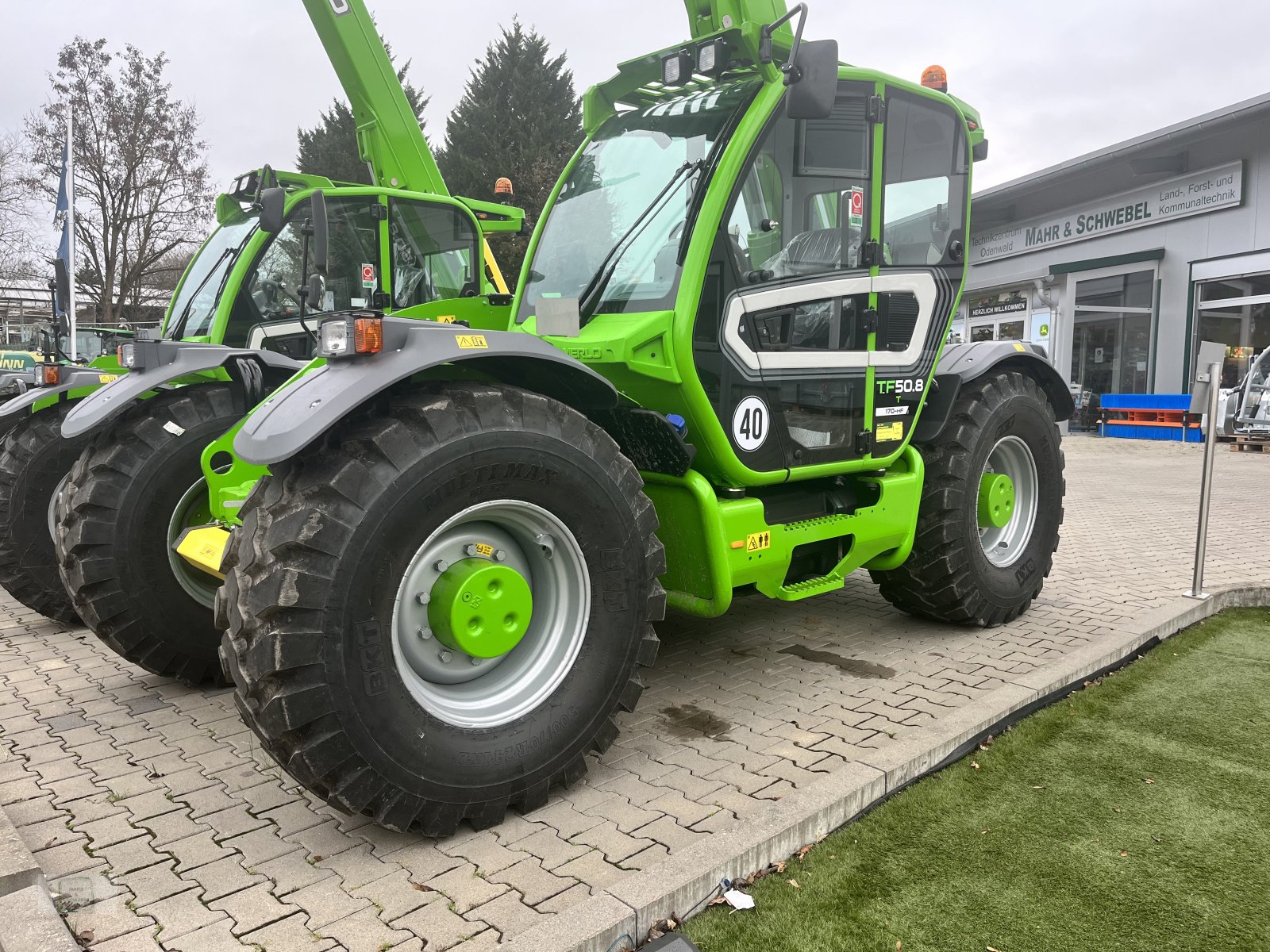 Teleskoplader του τύπου Merlo TF 50.8 T-170-HF, Neumaschine σε Gross-Bieberau (Φωτογραφία 2)