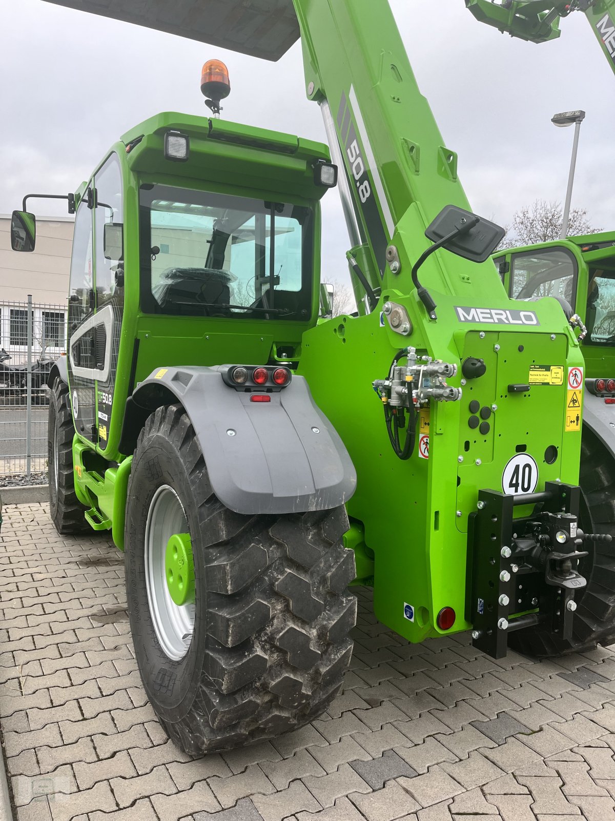 Teleskoplader του τύπου Merlo TF 50.8 T-170-HF, Neumaschine σε Gross-Bieberau (Φωτογραφία 3)