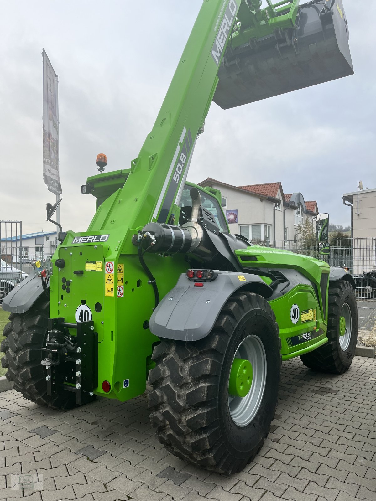 Teleskoplader του τύπου Merlo TF 50.8 T-170-HF, Neumaschine σε Gross-Bieberau (Φωτογραφία 4)