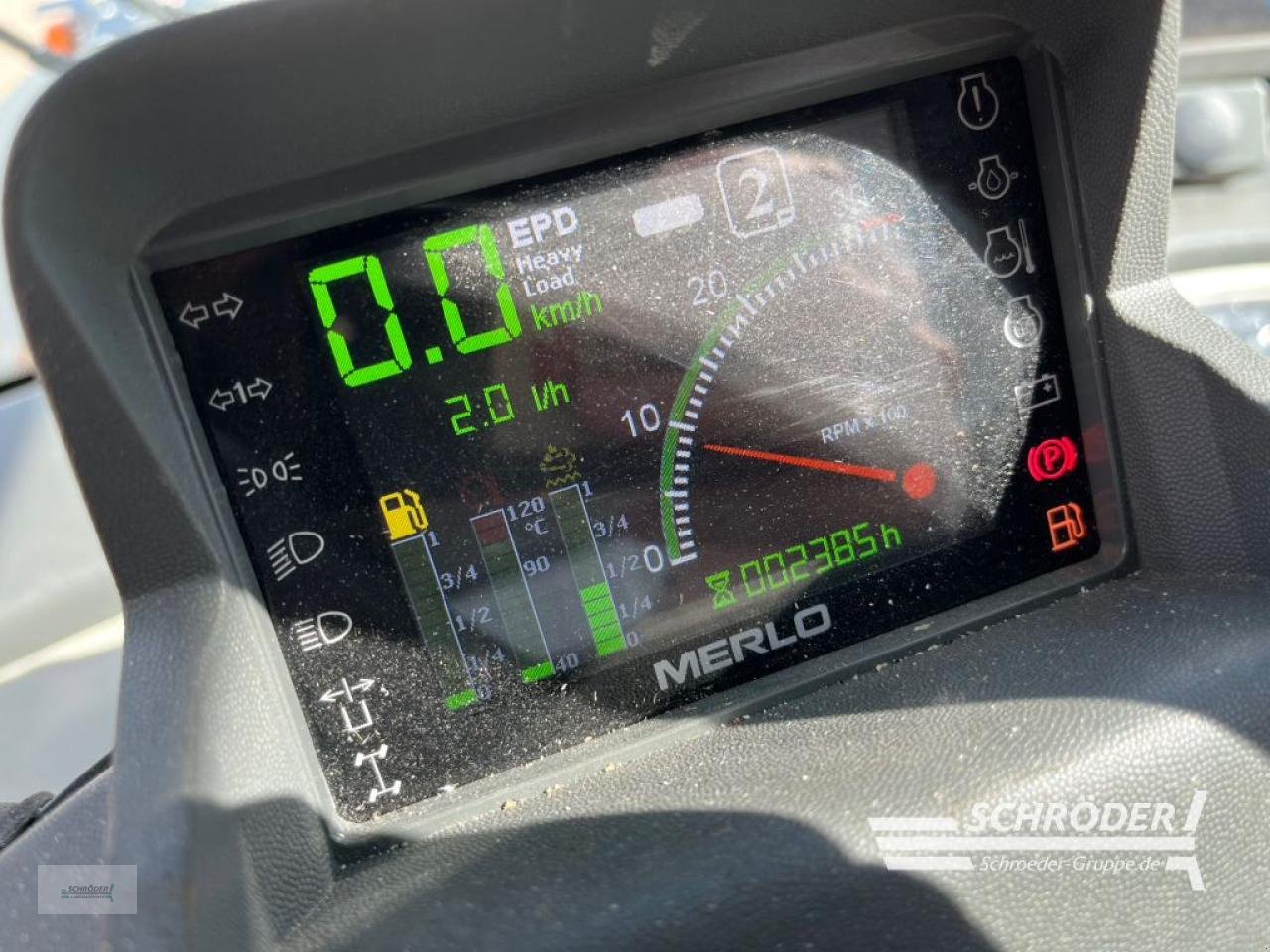 Teleskoplader of the type Merlo TF 50.8 T - 170 - HF, Gebrauchtmaschine in Scharrel (Picture 8)