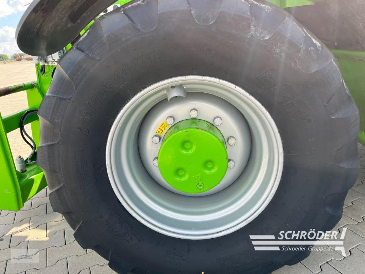 Teleskoplader of the type Merlo TF 50.8 T - 170 - HF, Gebrauchtmaschine in Scharrel (Picture 9)