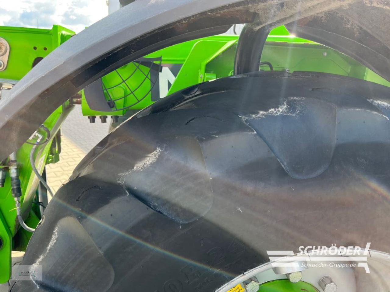 Teleskoplader of the type Merlo TF 50.8 T - 170 - HF, Gebrauchtmaschine in Scharrel (Picture 10)