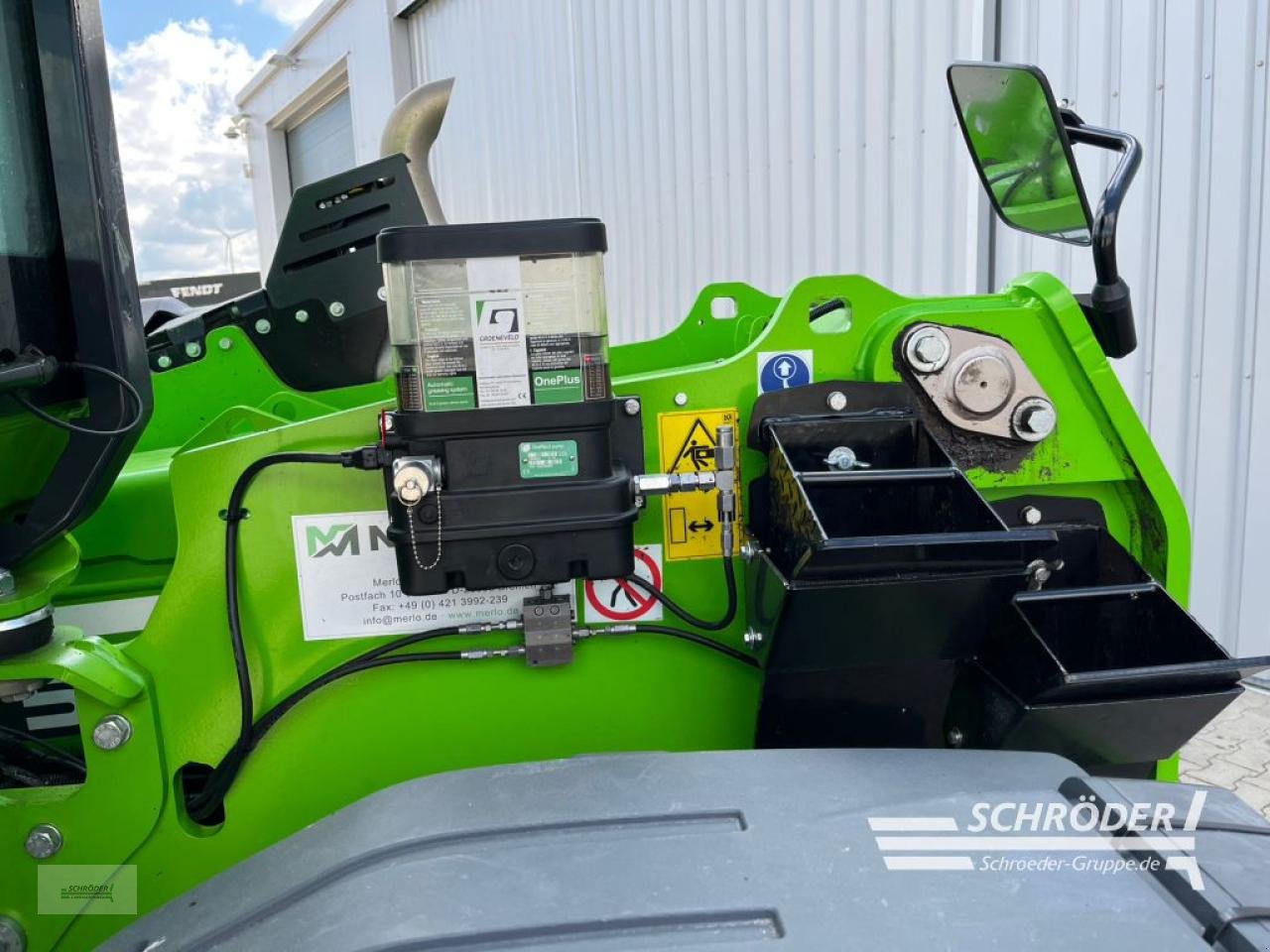 Teleskoplader of the type Merlo TF 50.8 T - 170 - HF, Gebrauchtmaschine in Scharrel (Picture 13)