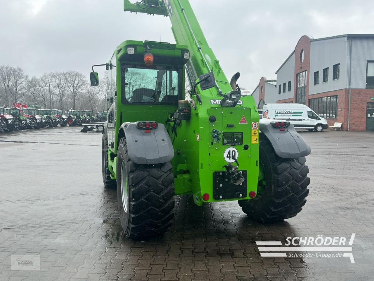 Teleskoplader tipa Merlo TF 50.8 T - 170 - HF, Gebrauchtmaschine u Lastrup (Slika 9)