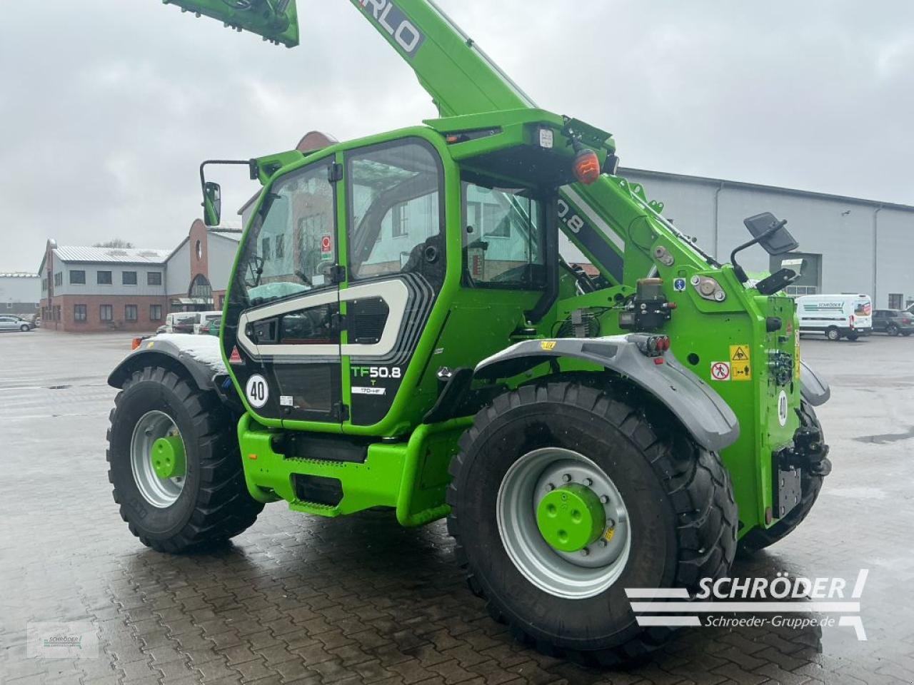 Teleskoplader tipa Merlo TF 50.8 T - 170 - HF, Gebrauchtmaschine u Lastrup (Slika 10)