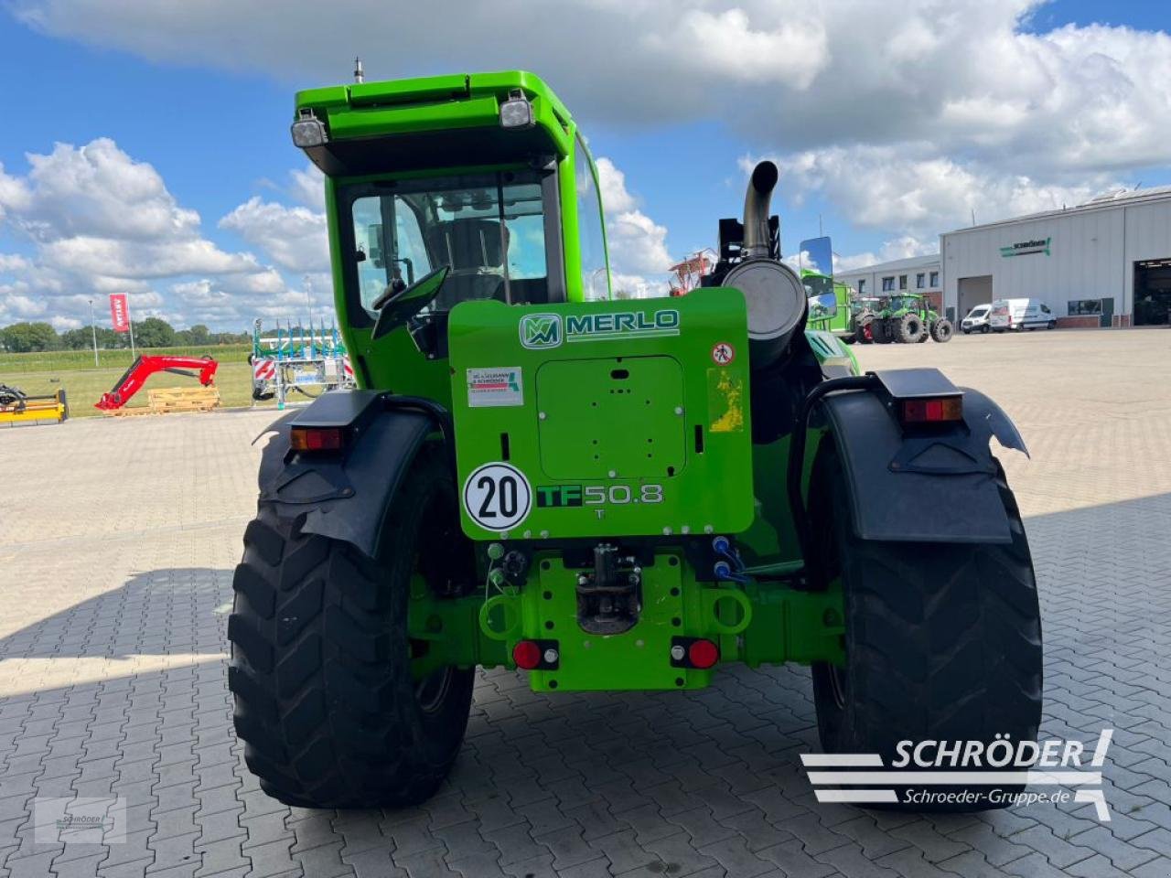 Teleskoplader of the type Merlo TF 50.8 T - 170, Gebrauchtmaschine in Scharrel (Picture 4)