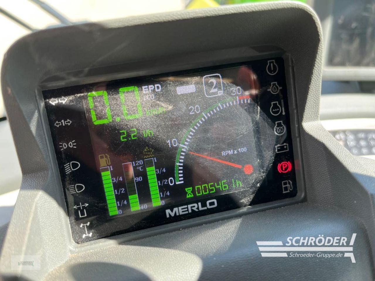 Teleskoplader of the type Merlo TF 50.8 T - 170, Gebrauchtmaschine in Scharrel (Picture 7)