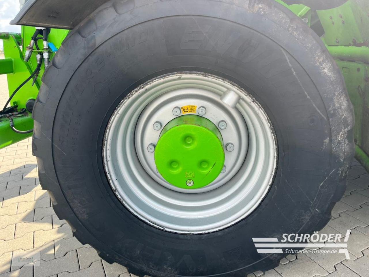 Teleskoplader of the type Merlo TF 50.8 T - 170, Gebrauchtmaschine in Scharrel (Picture 8)