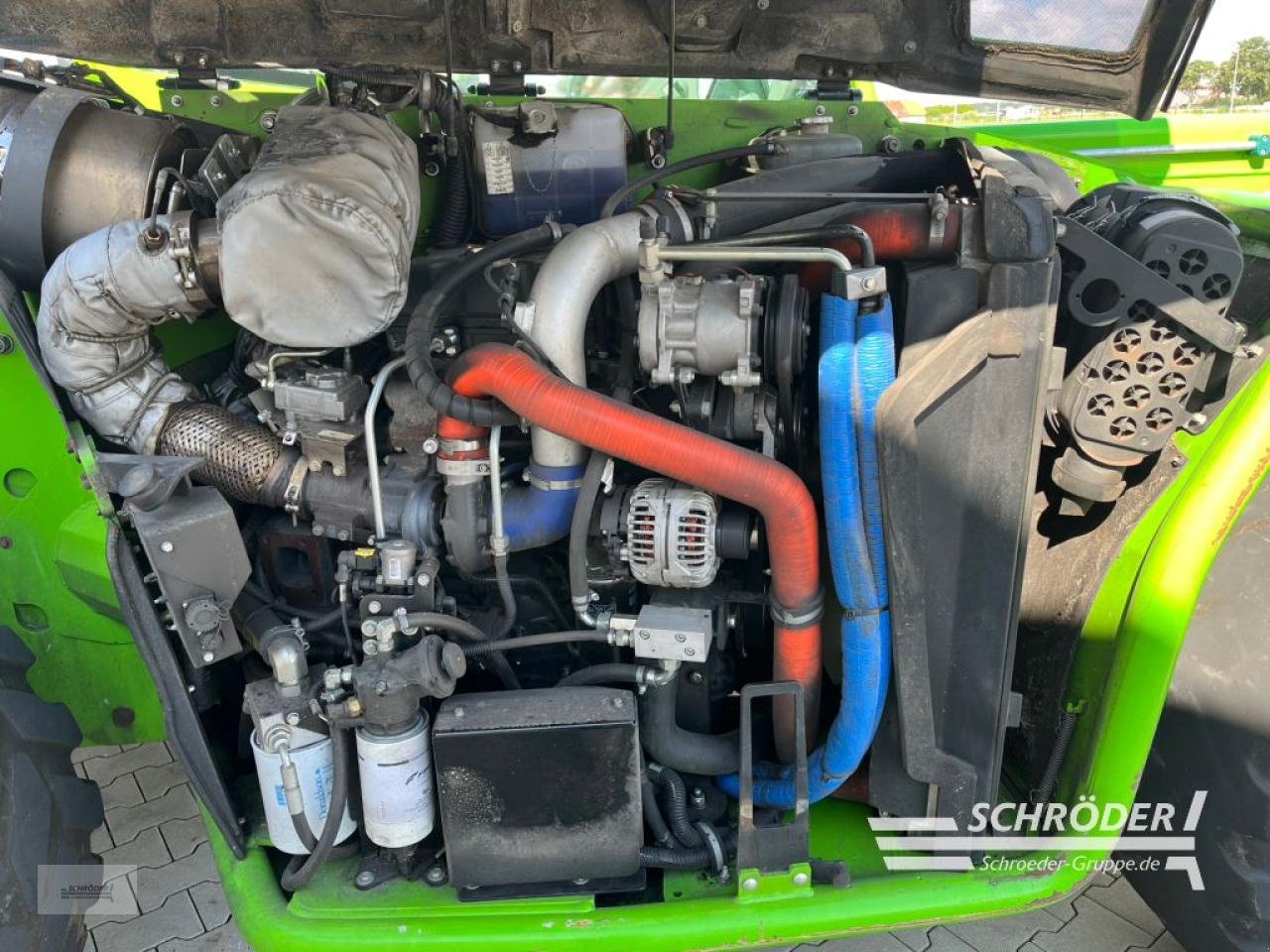 Teleskoplader of the type Merlo TF 50.8 T - 170, Gebrauchtmaschine in Scharrel (Picture 12)