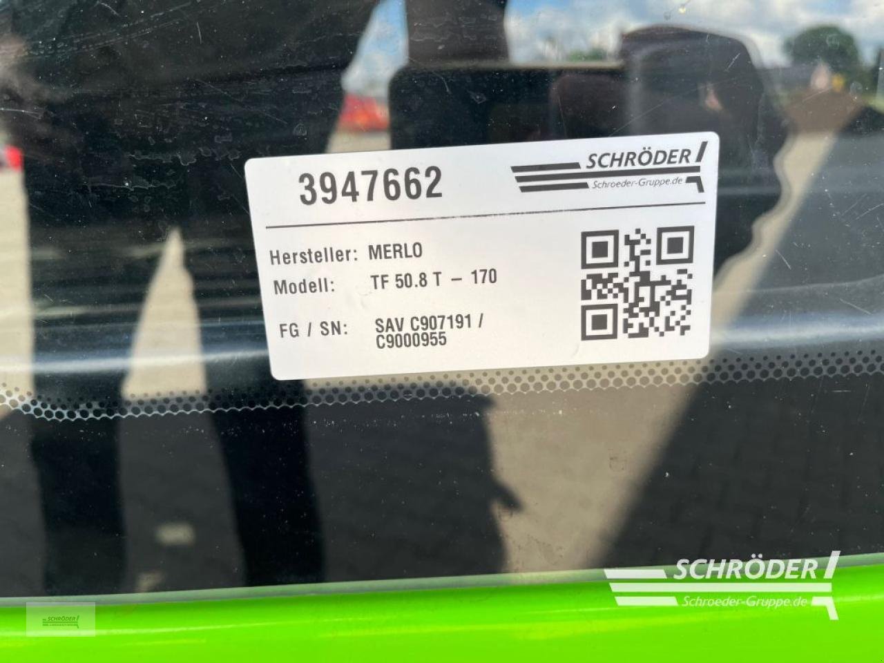 Teleskoplader of the type Merlo TF 50.8 T - 170, Gebrauchtmaschine in Scharrel (Picture 14)