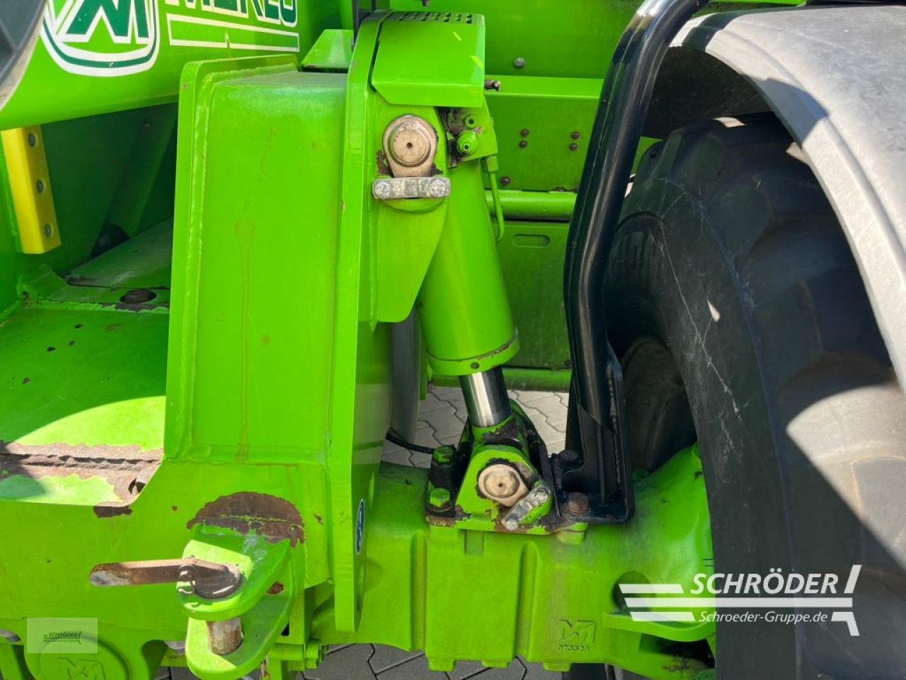 Teleskoplader of the type Merlo TF 50.8 T - 170, Gebrauchtmaschine in Scharrel (Picture 18)