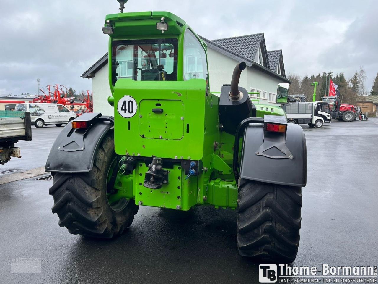 Teleskoplader des Typs Merlo TF 50.8 T CS CVTroni, Gebrauchtmaschine in Prüm (Bild 5)