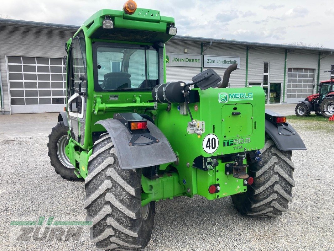 Teleskoplader of the type Merlo TF 50.8 TCS-156 CVTRONIC, Gebrauchtmaschine in Kanzach (Picture 4)