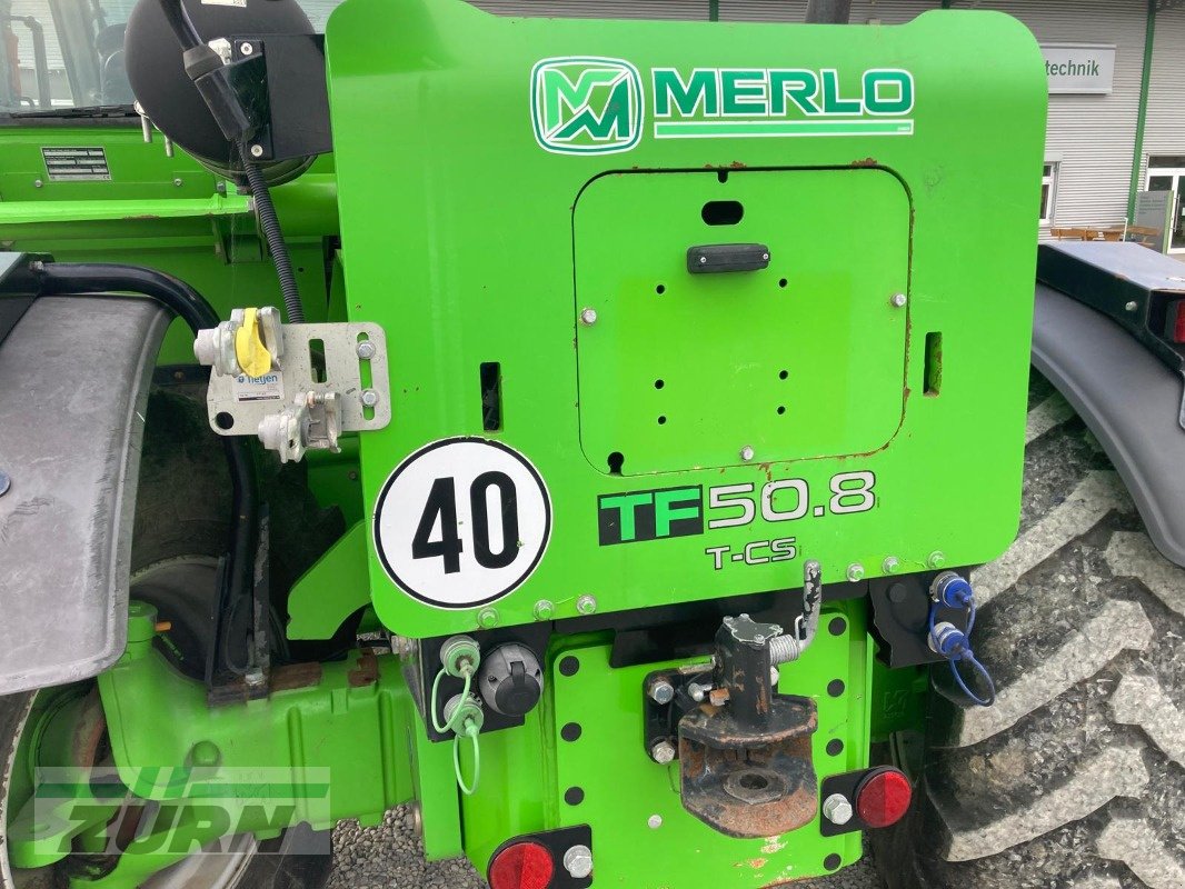 Teleskoplader of the type Merlo TF 50.8 TCS-156 CVTRONIC, Gebrauchtmaschine in Kanzach (Picture 5)