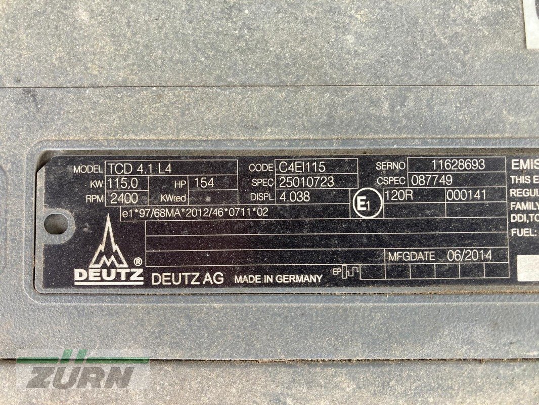 Teleskoplader of the type Merlo TF 50.8 TCS-156 CVTRONIC, Gebrauchtmaschine in Kanzach (Picture 10)