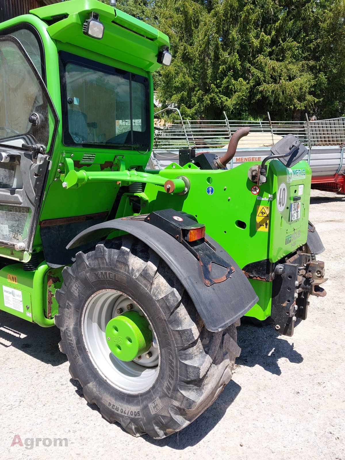 Teleskoplader of the type Merlo TF 50.8 TCS-156, Gebrauchtmaschine in Tieringen (Picture 9)