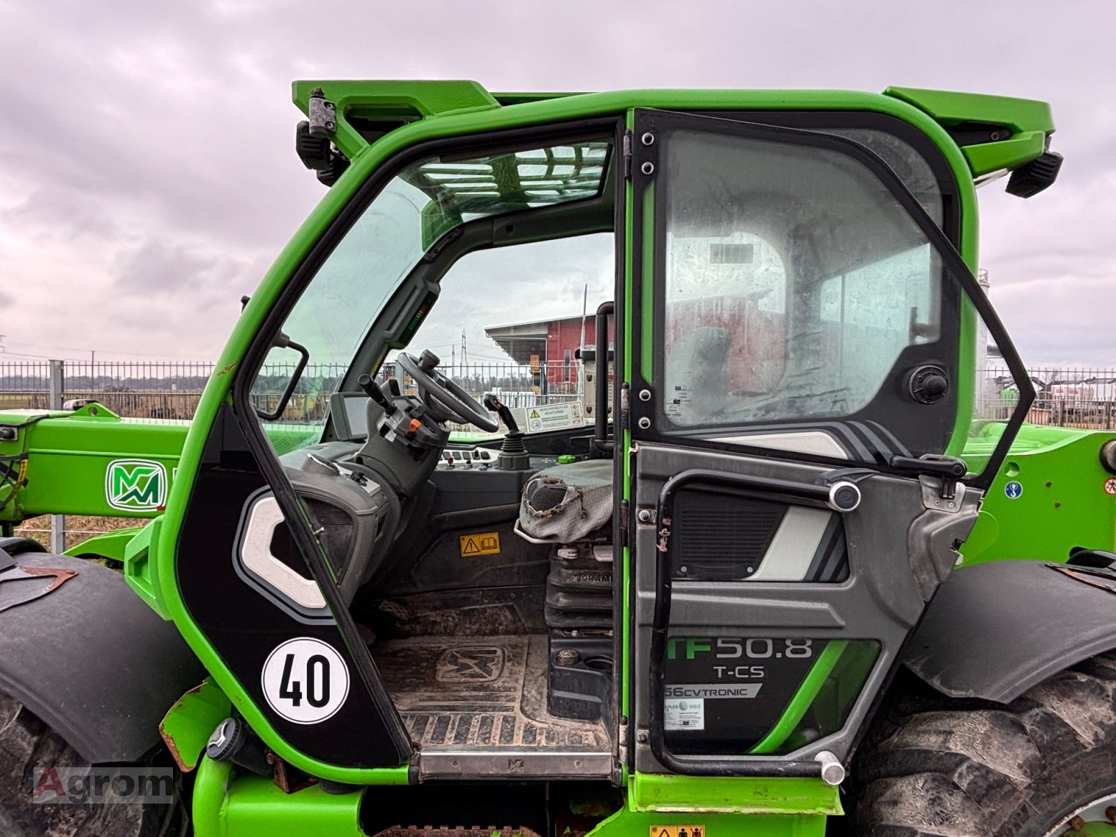 Teleskoplader van het type Merlo TF 50.8 TCS-156, Gebrauchtmaschine in Meißenheim-Kürzell (Foto 9)