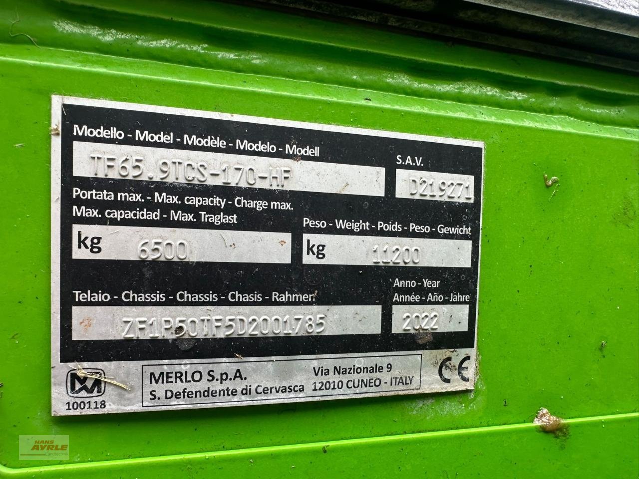 Teleskoplader του τύπου Merlo TF 65.9 T-170 20km/h, Gebrauchtmaschine σε Steinheim (Φωτογραφία 11)