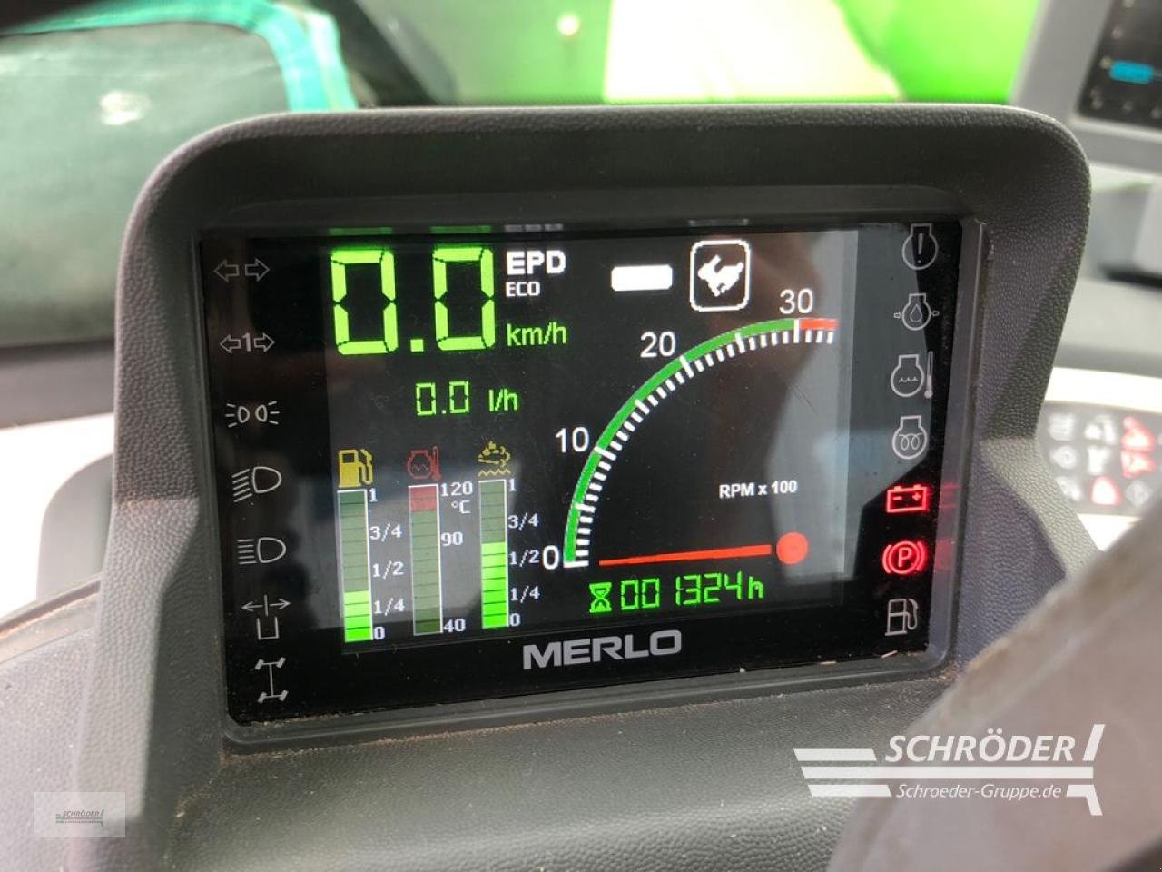 Teleskoplader of the type Merlo TF 65.9 TCS - 170 CVTRONIC, Gebrauchtmaschine in Hemmoor (Picture 10)